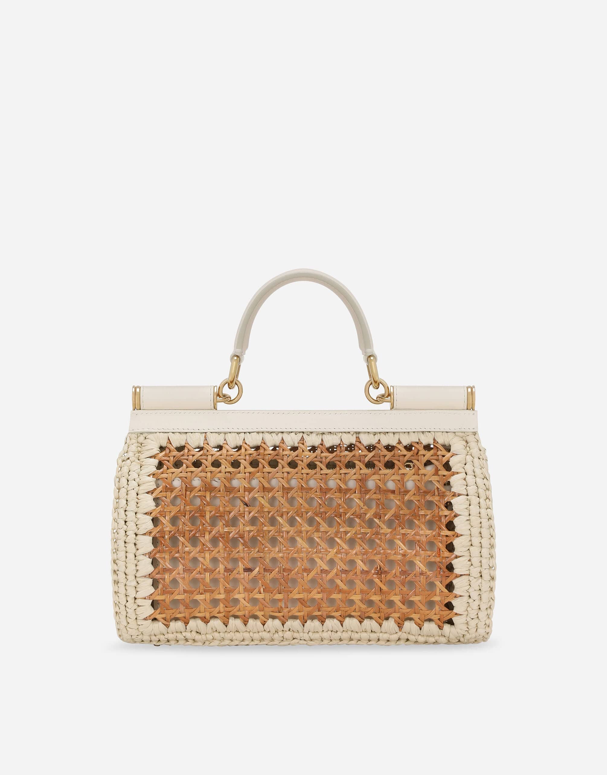 Dolce & Gabbana Sicily Cotton-Blend Bag