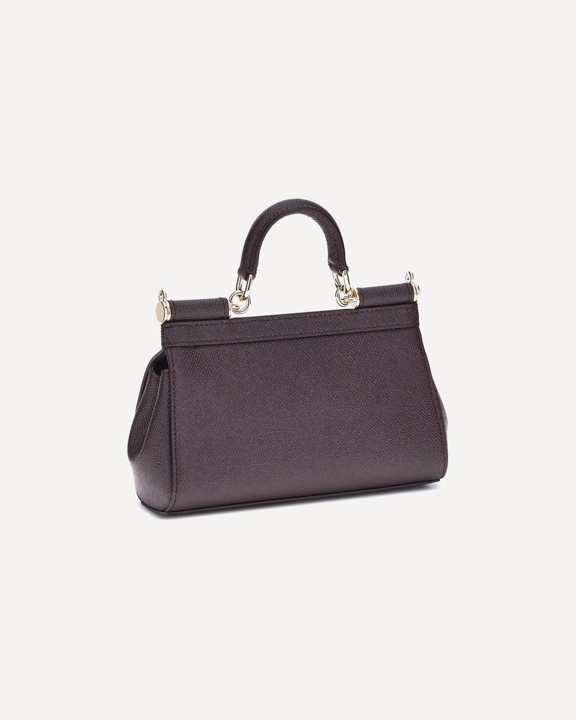 Dolce & Gabbana Dolce & Gabbana Sicily Small Leather Handbag