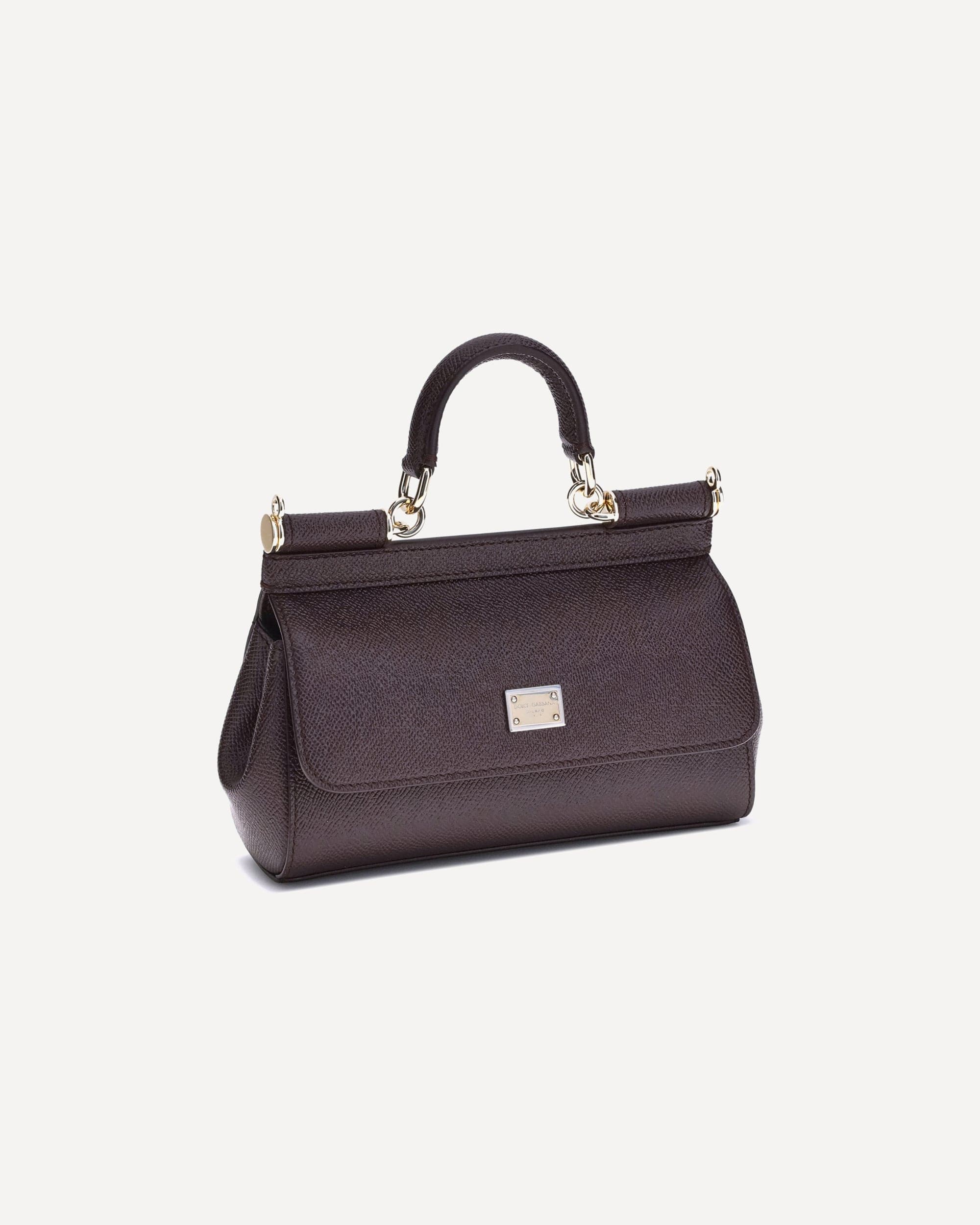 Dolce & Gabbana Sicily Small Leather Handbag - alternate view