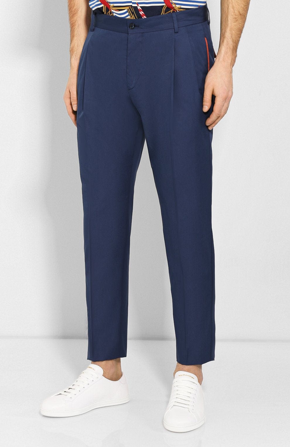 パンツ dolce&gabbana 10SS layered crushed pants Dolce & Gabbana Silk Blend Pants | Sendegaro ZA