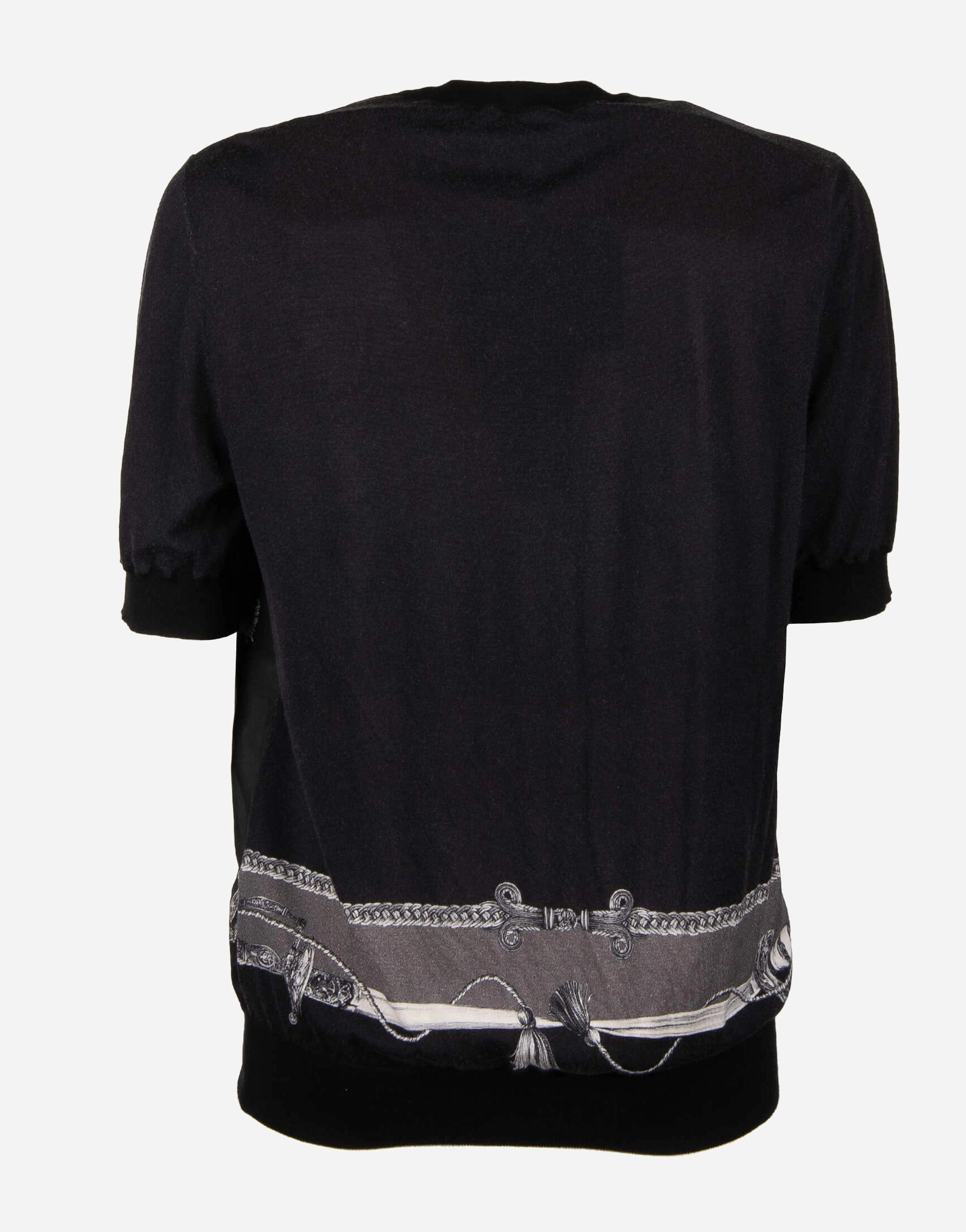 Dolce & Gabbana Silk Cashmere Blend T-Shirt