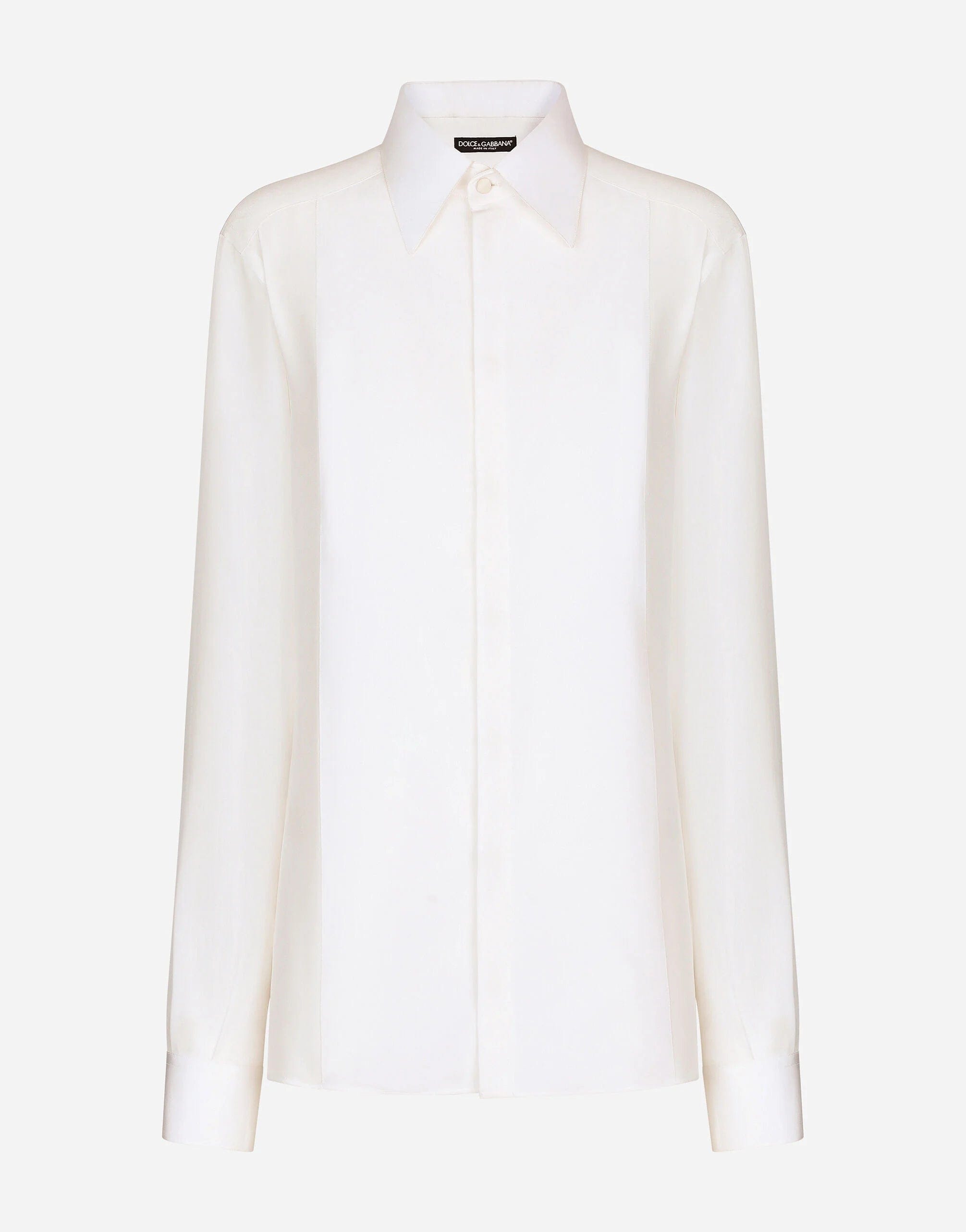 Dolce & Gabbana Silk Crepe De Chine Shirt