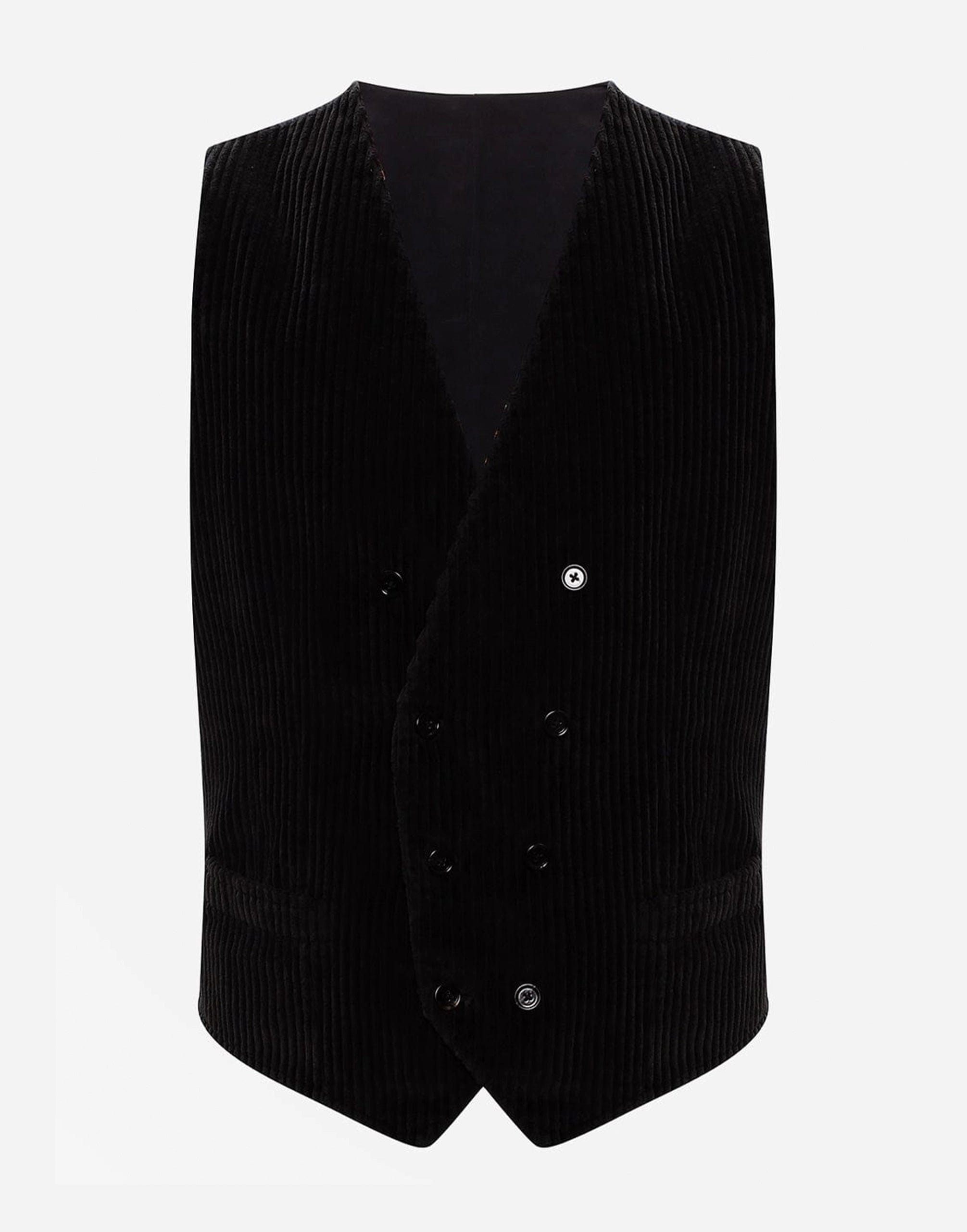 Dolce & Gabbana Silk Double-Breasted Vest