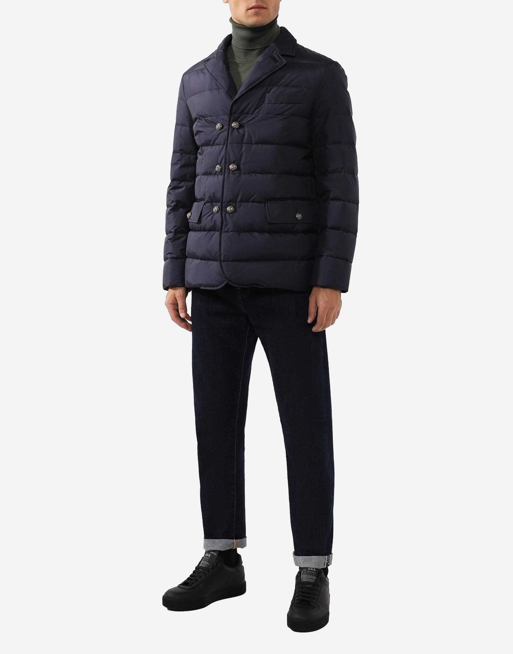 Silk Quilted Down Jacket
