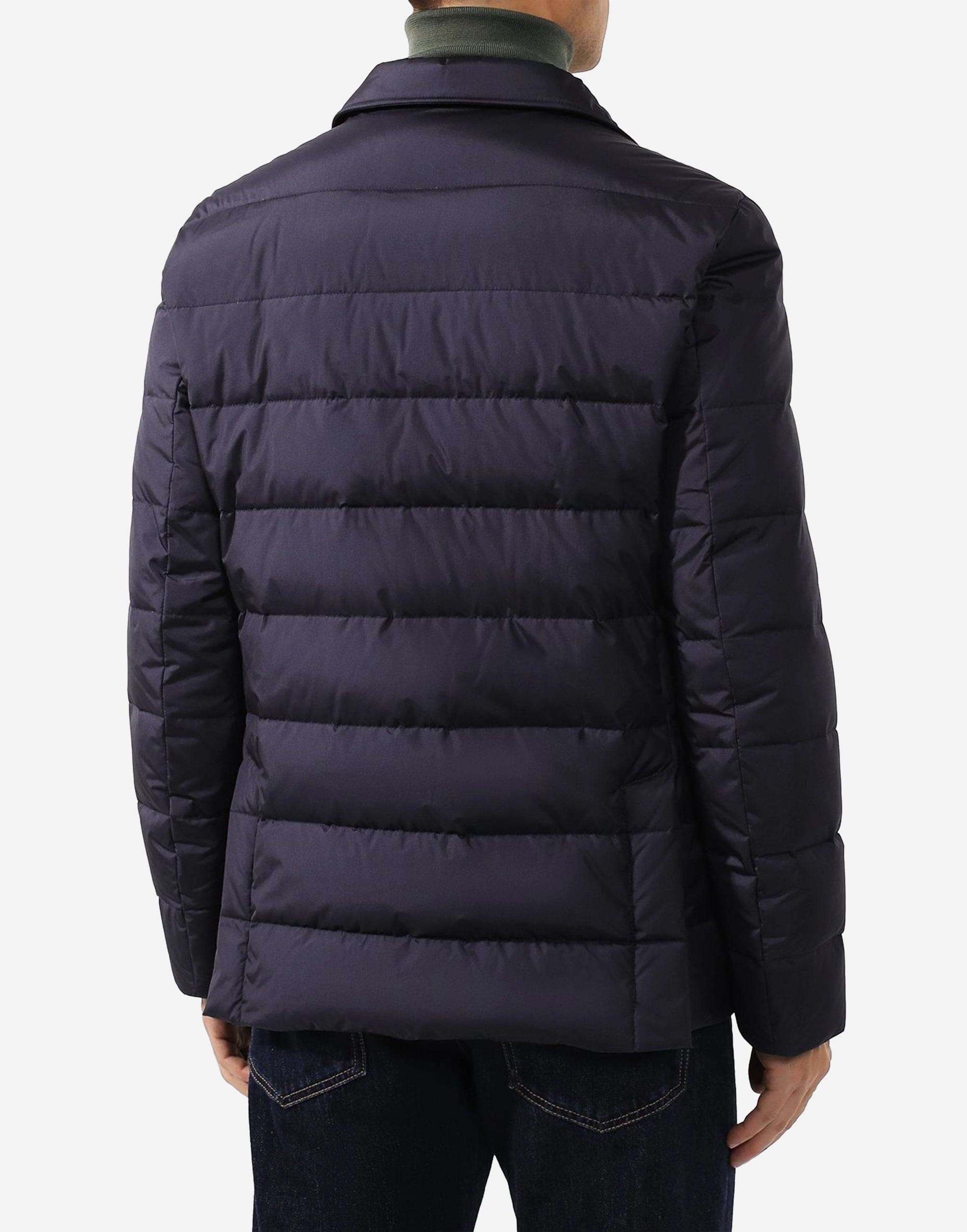 Silk Quilted Down Jacket
