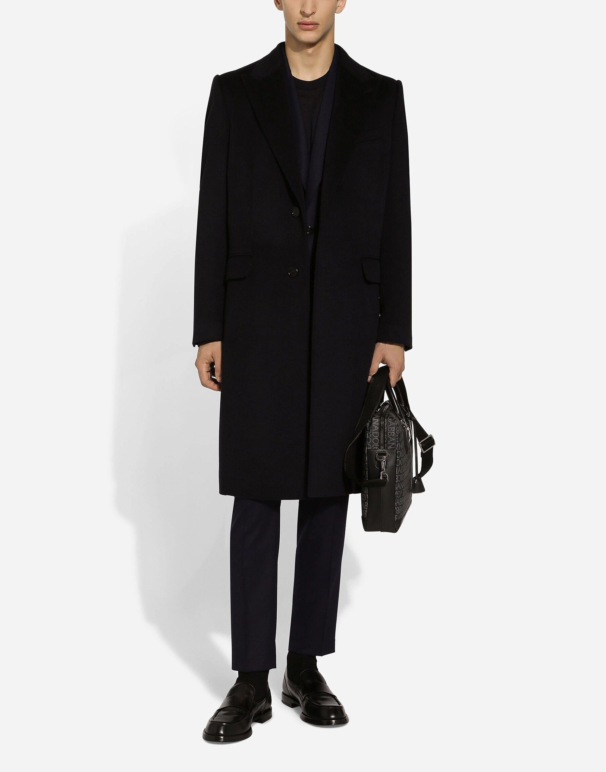 Dolce & Gabbana Single-Breasted Cashmere Coat