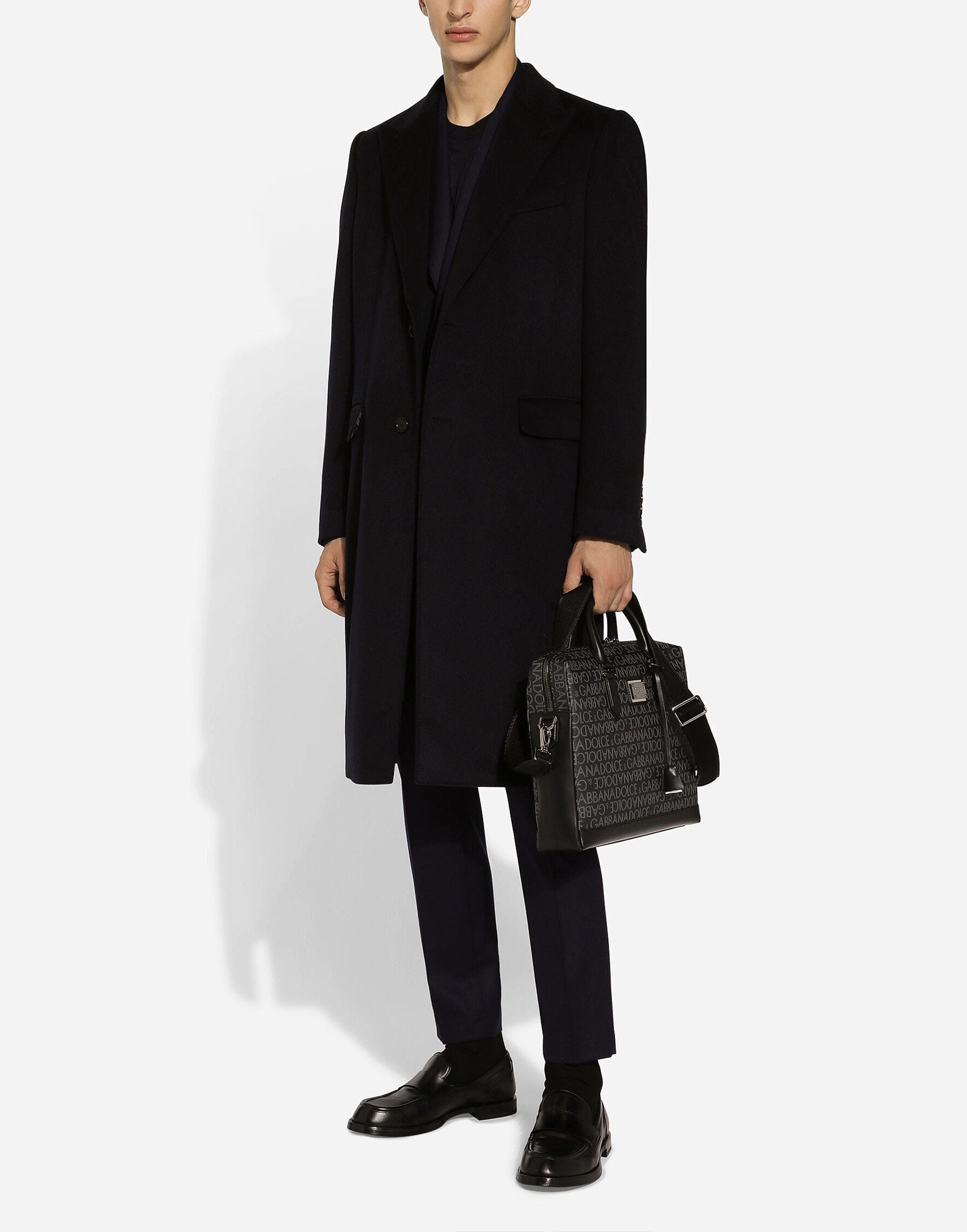 Dolce & Gabbana Single-Breasted Cashmere Coat