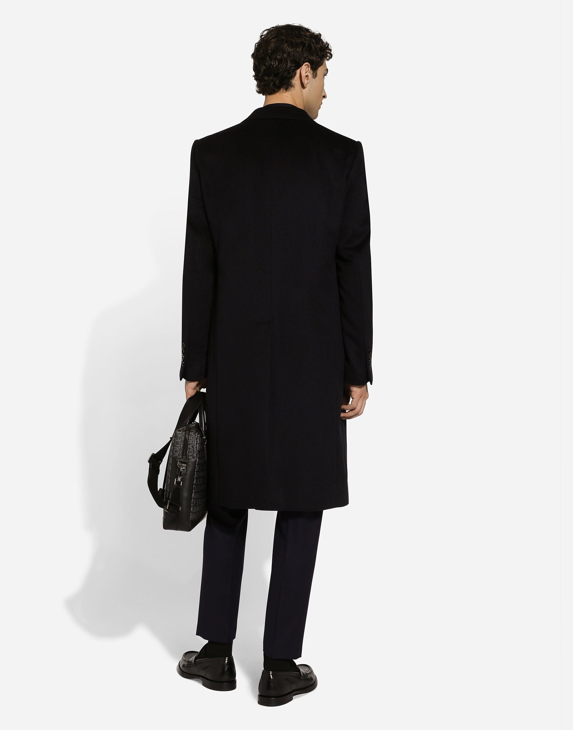 Dolce & Gabbana Single-Breasted Cashmere Coat