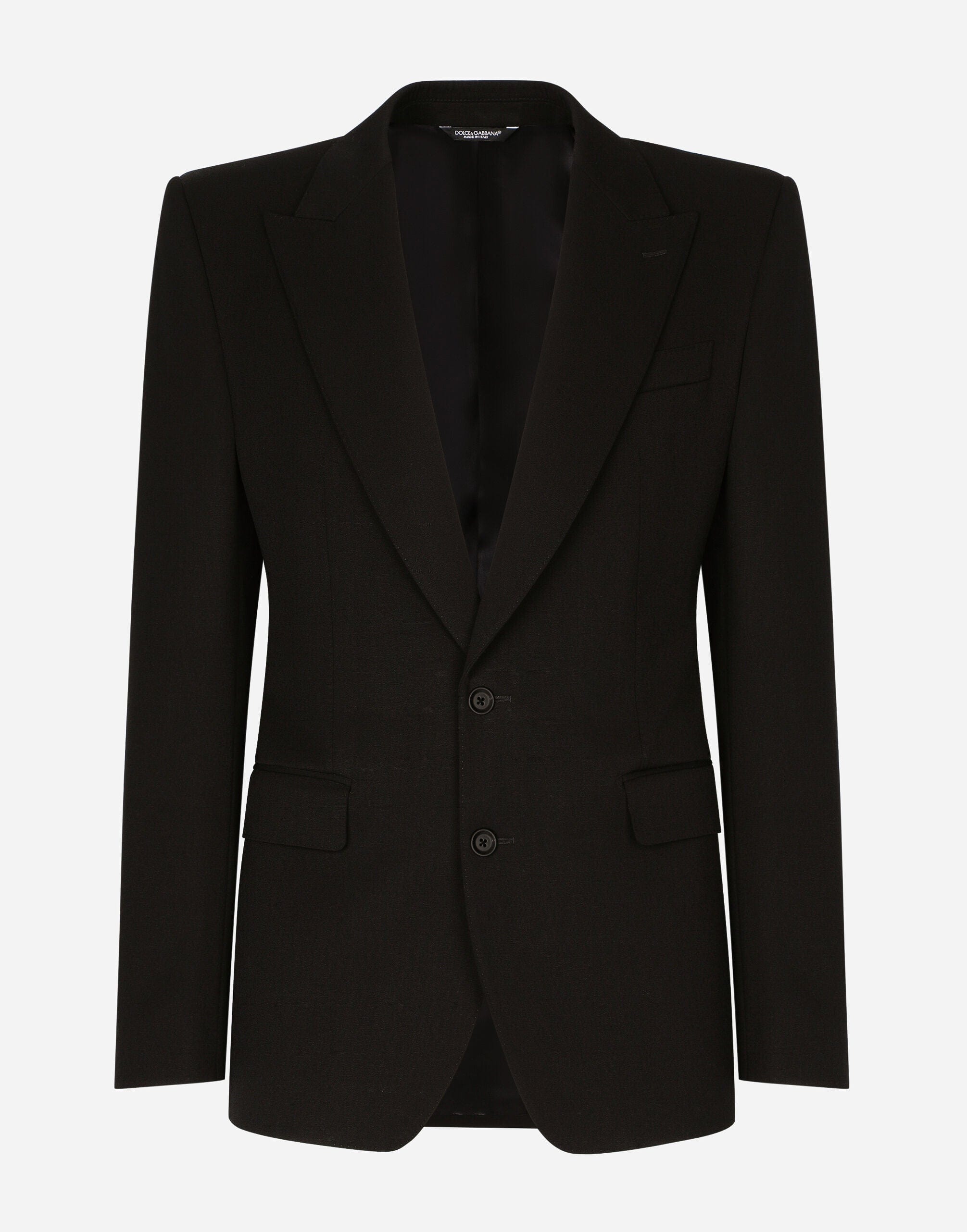 Dolce & Gabbana Single-Breasted Faille Sicilia Blazer