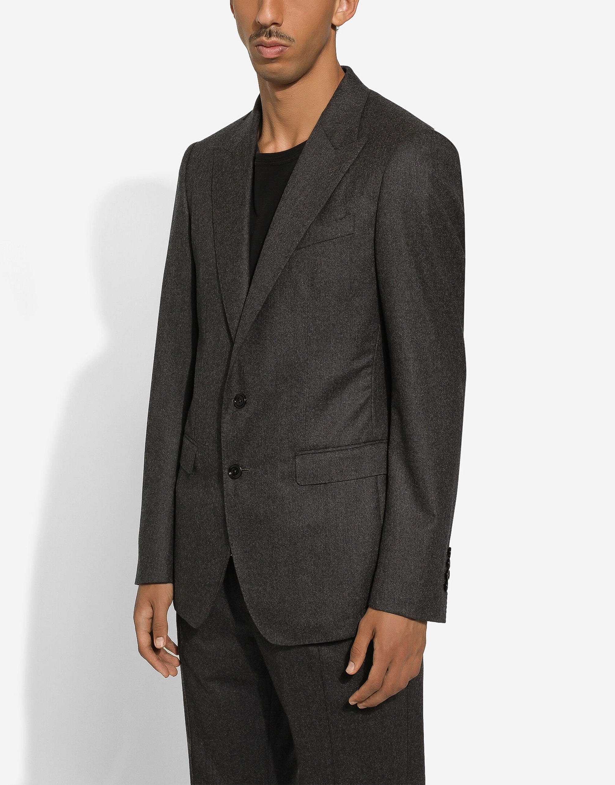 Dolce & Gabbana Single-Breasted Virgin-Wool Blazer