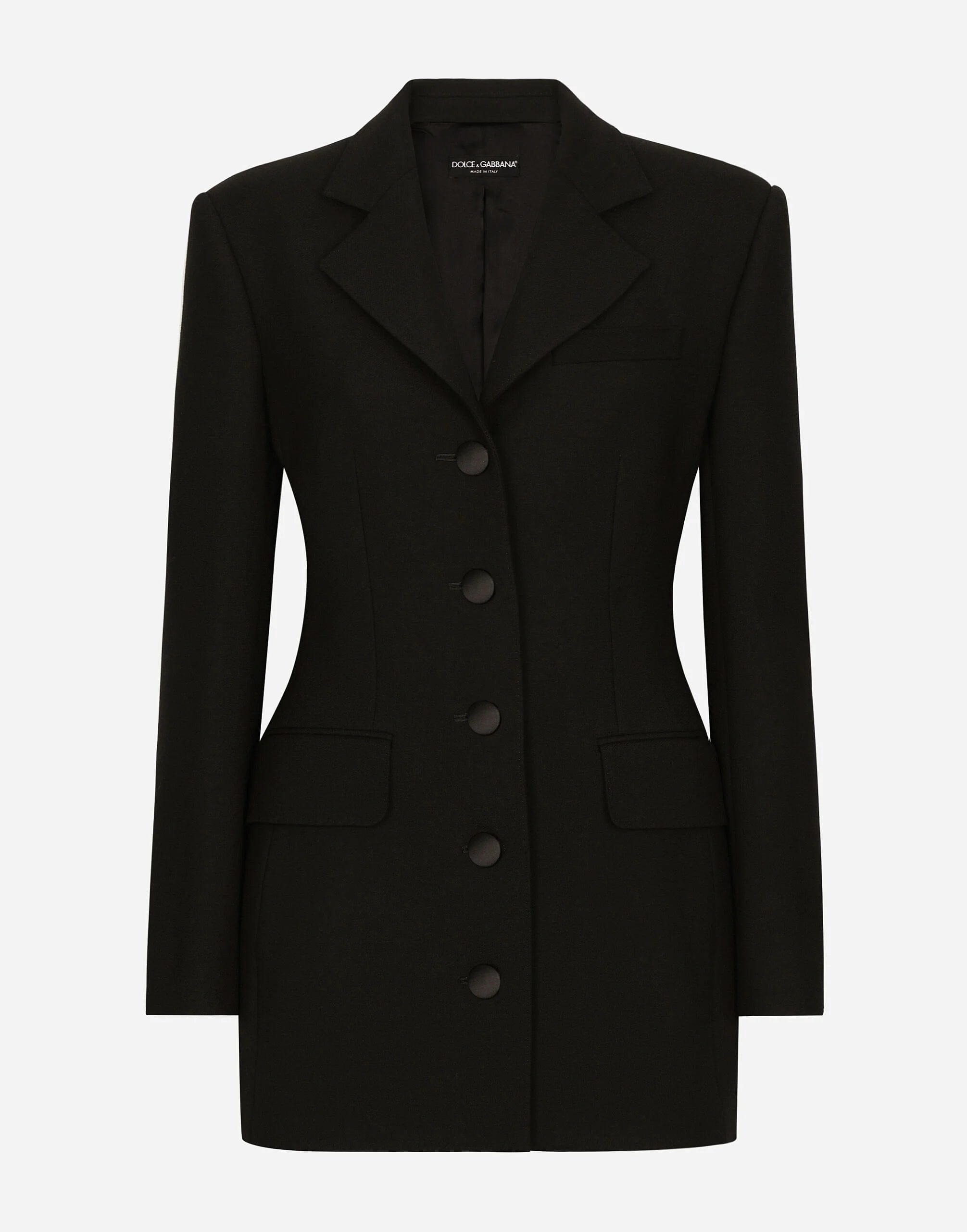 Dolce & Gabbana Single-Breasted Virgin-Wool Blazer