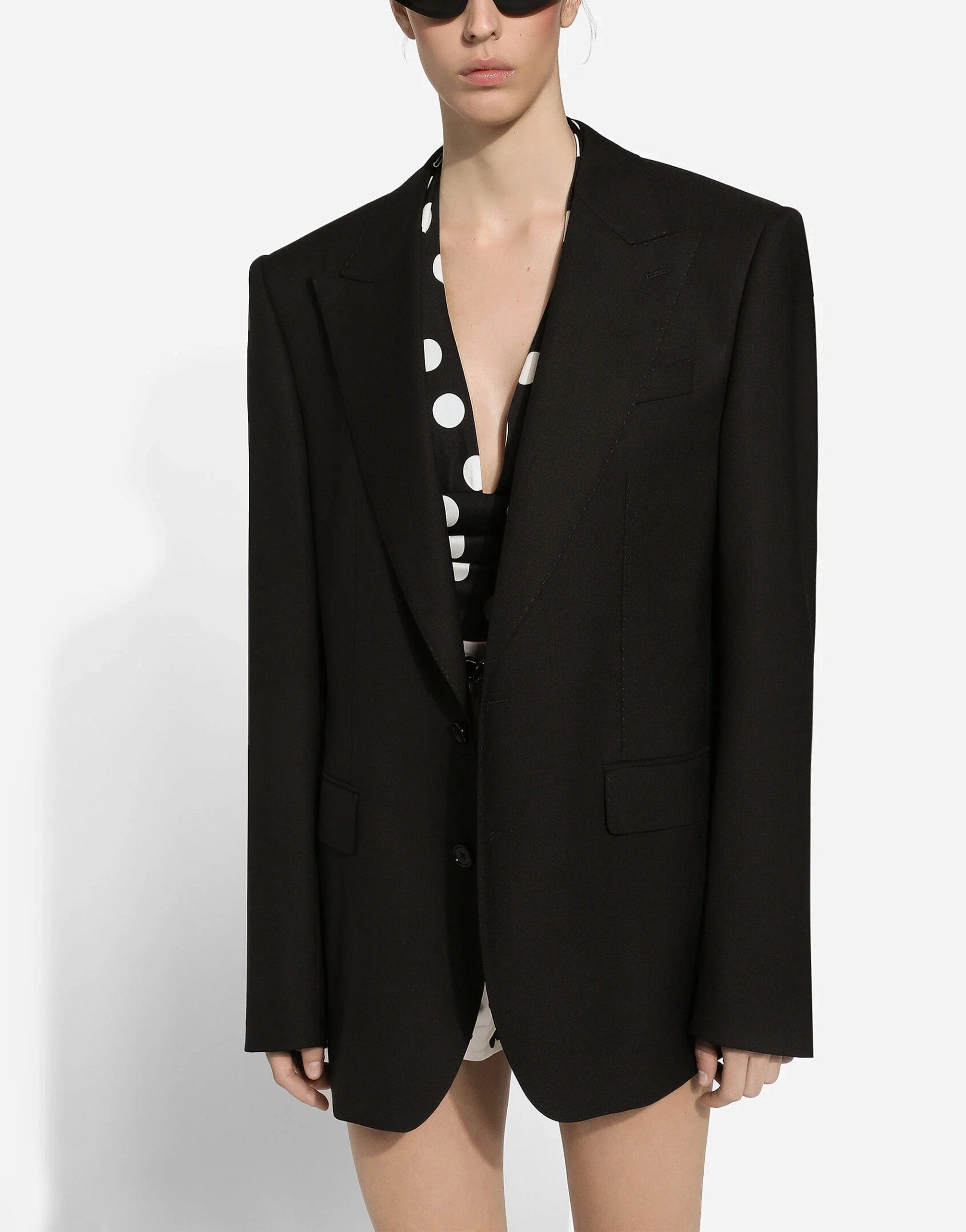 Dolce & Gabbana Single-Breasted Wool Jacket