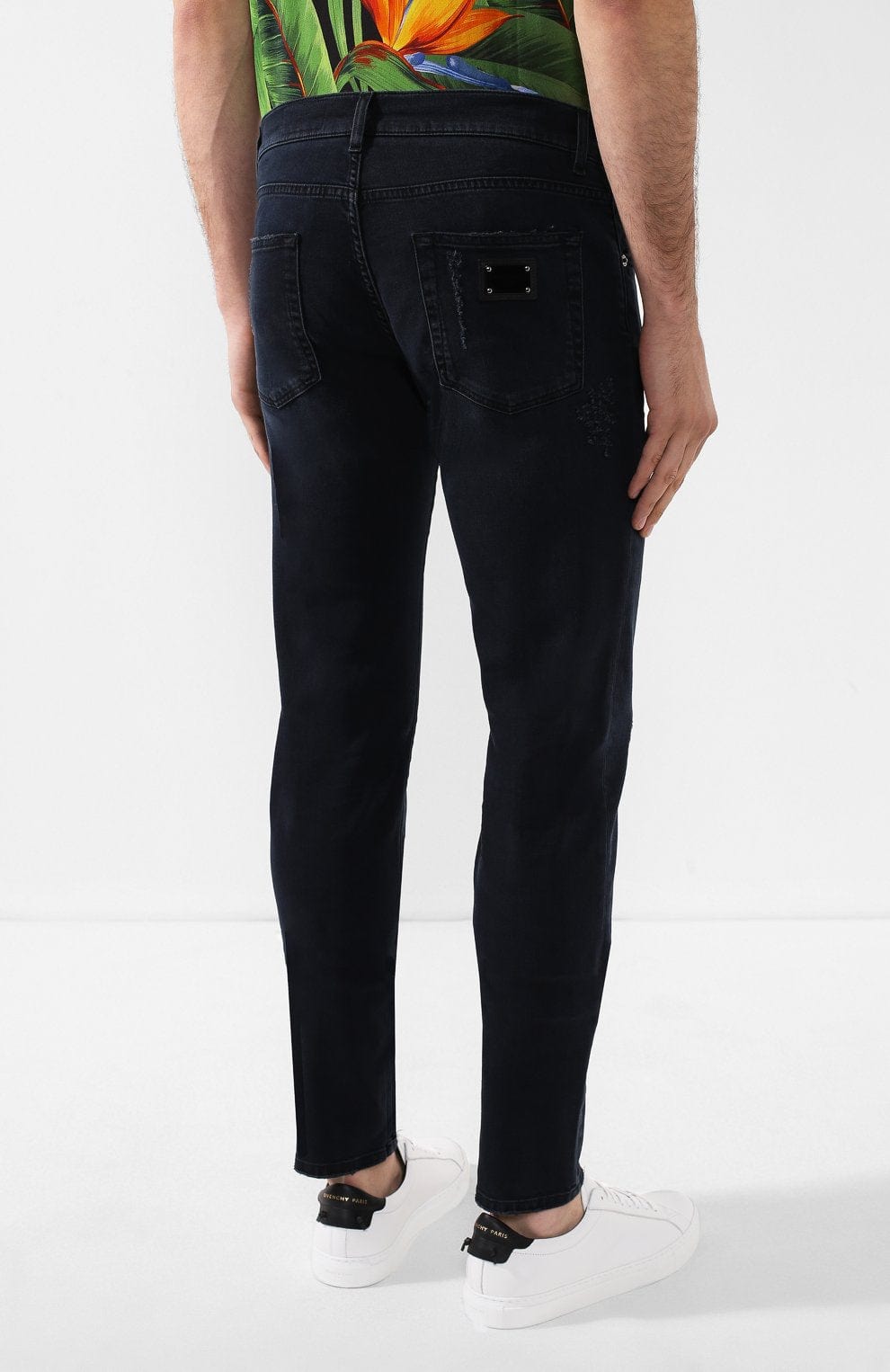 Dolce & Gabbana Skinny Stretch Cotton Jeans