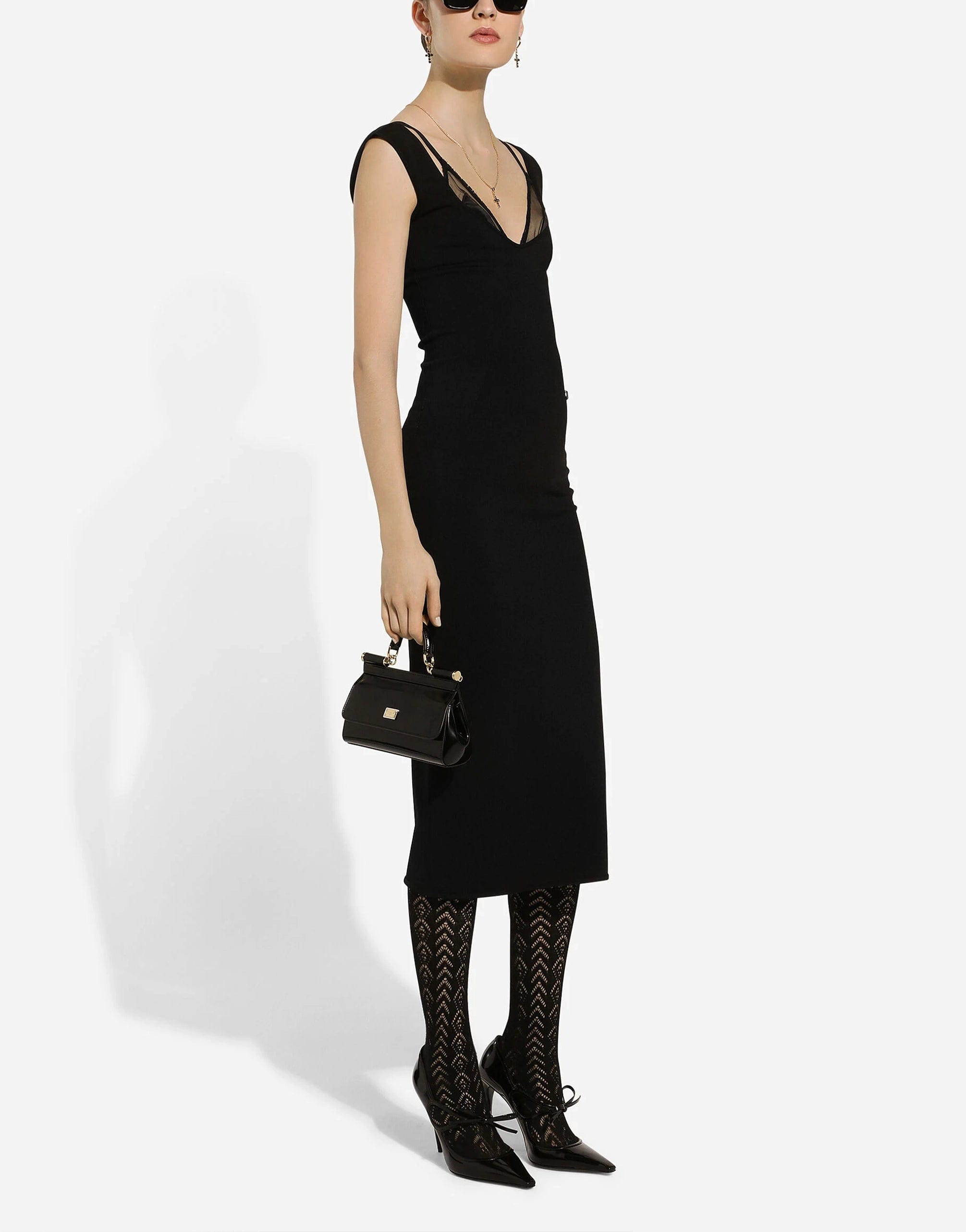 Dolce & Gabbana Sleeveless Midi Dress