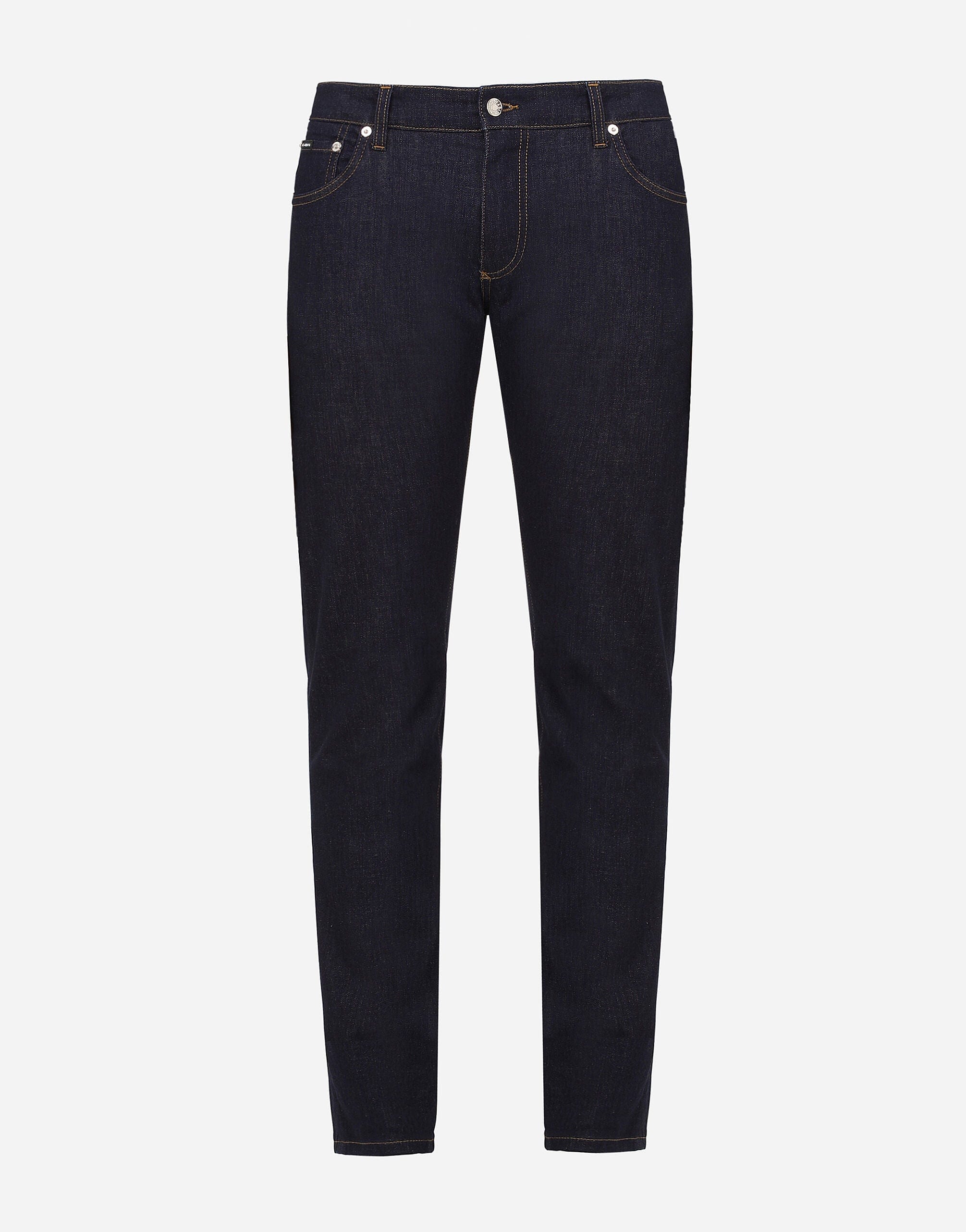 Dolce & Gabbana Slim-Fit 3D-Logo jeans