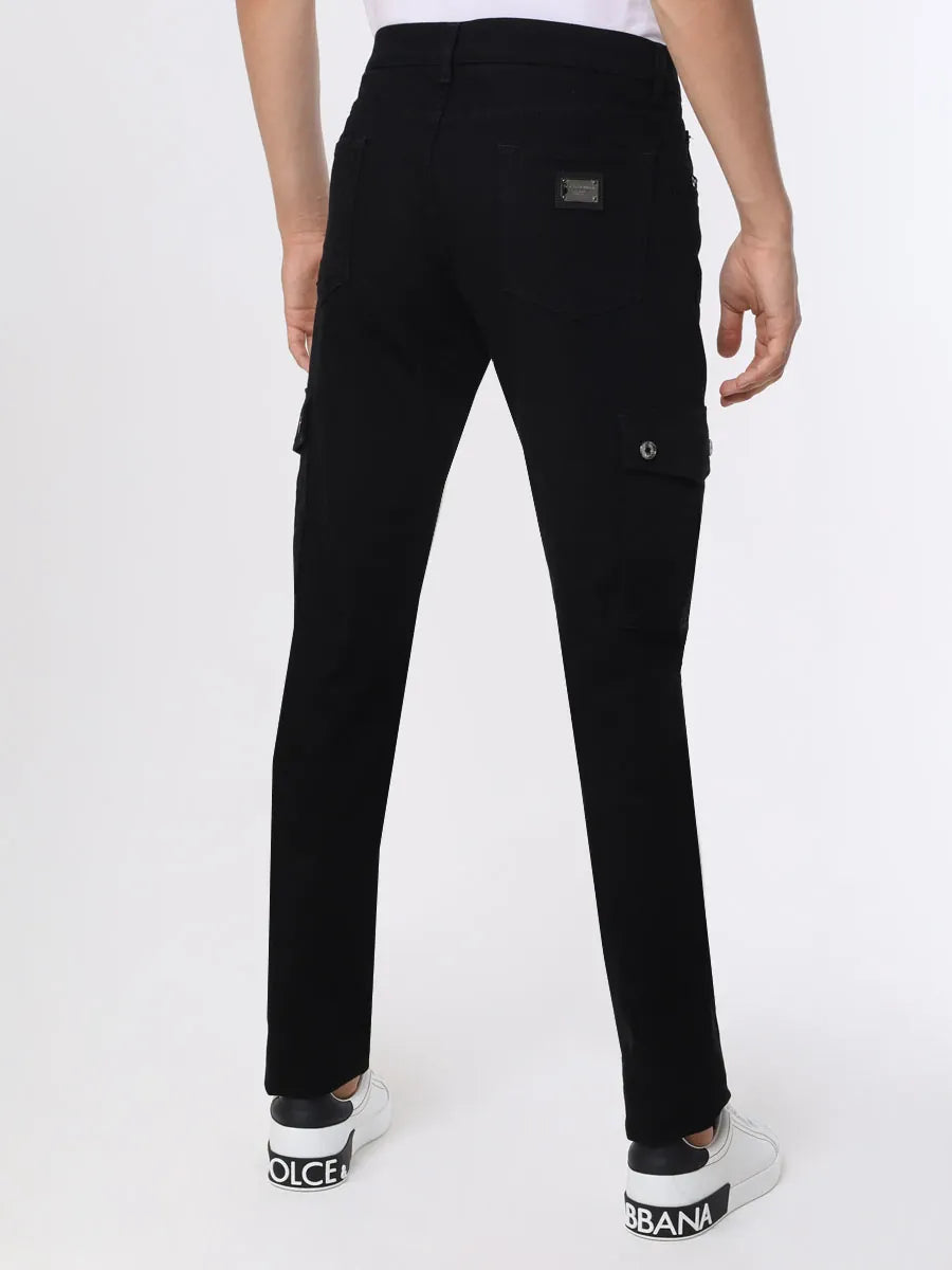 Dolce & Gabbana Dolce & Gabbana Slim Fit Cargo Jeans With Pockets