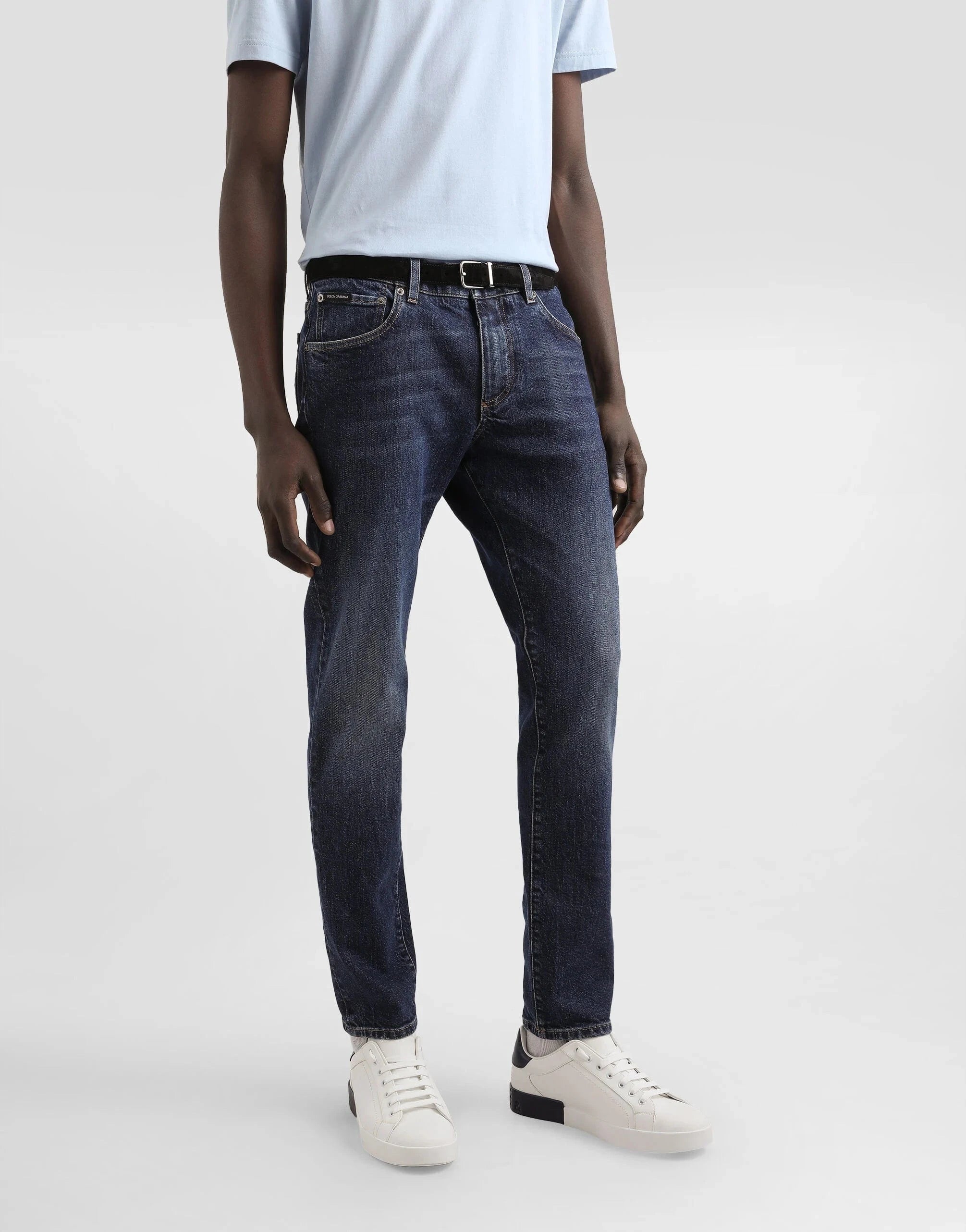 Dolce & Gabbana Slim-Fit Cotton Jeans