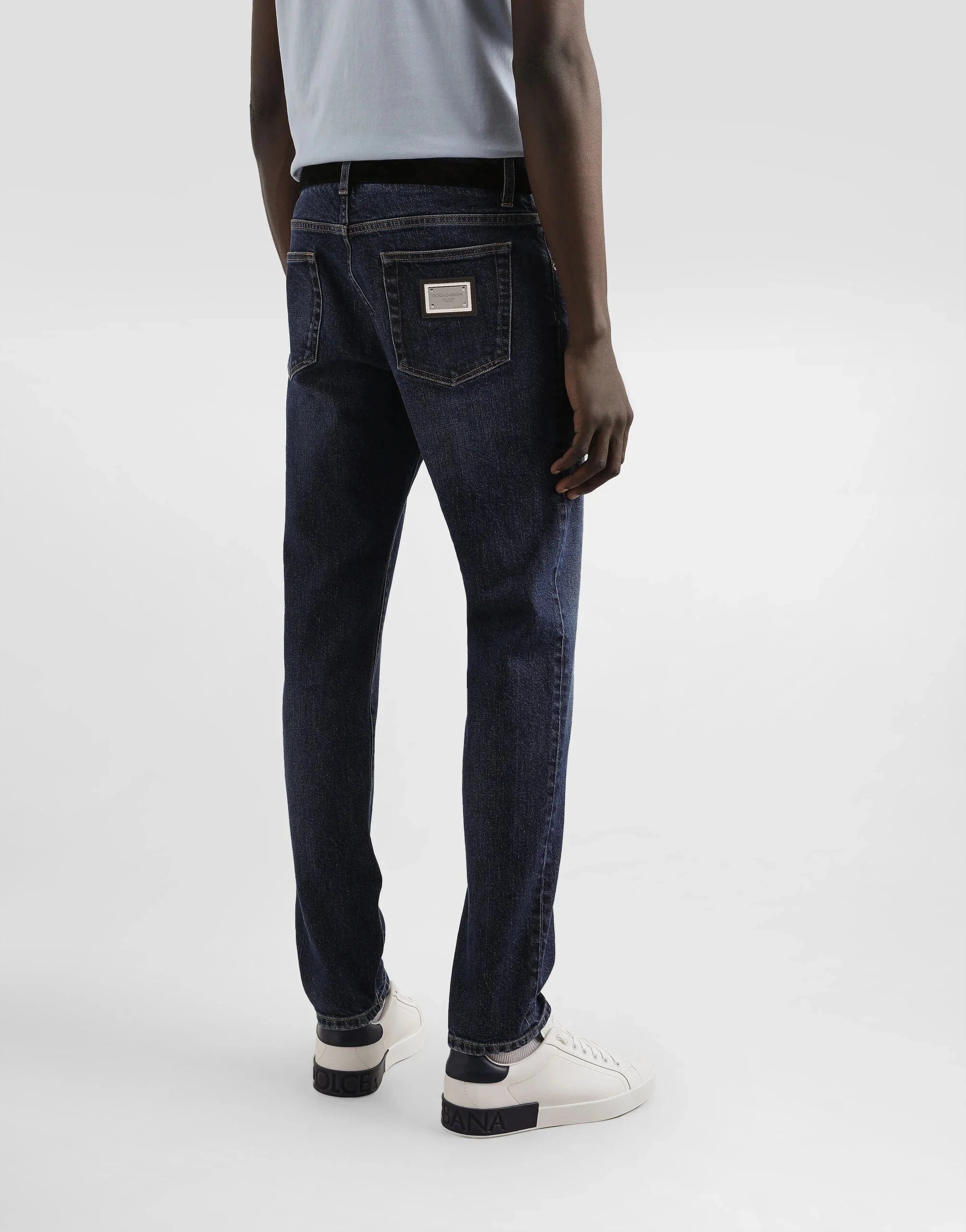Dolce & Gabbana Slim-Fit Cotton Jeans