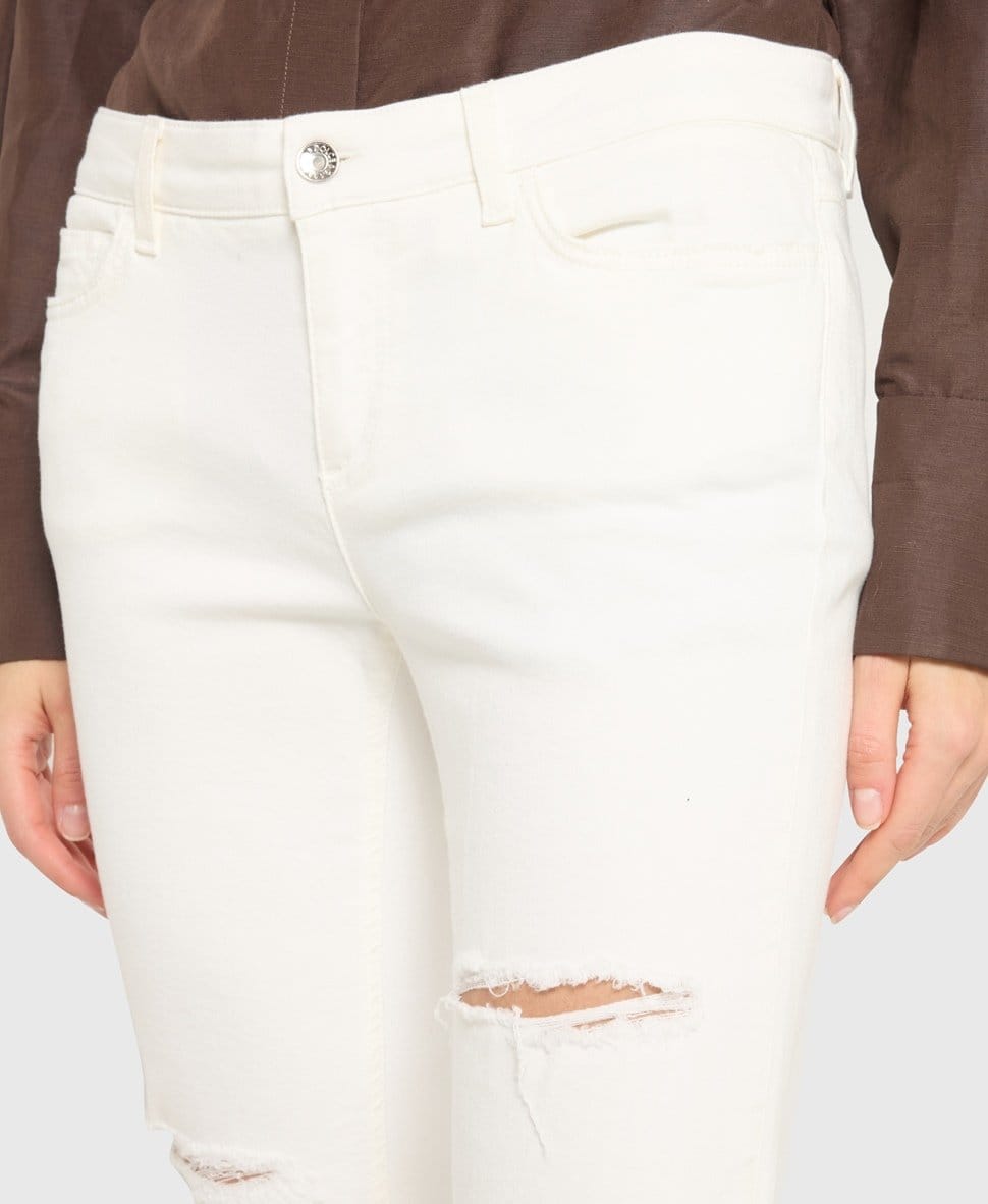 Dolce & Gabbana Dolce & Gabbana Slim Fit Distressed Denim Jeans