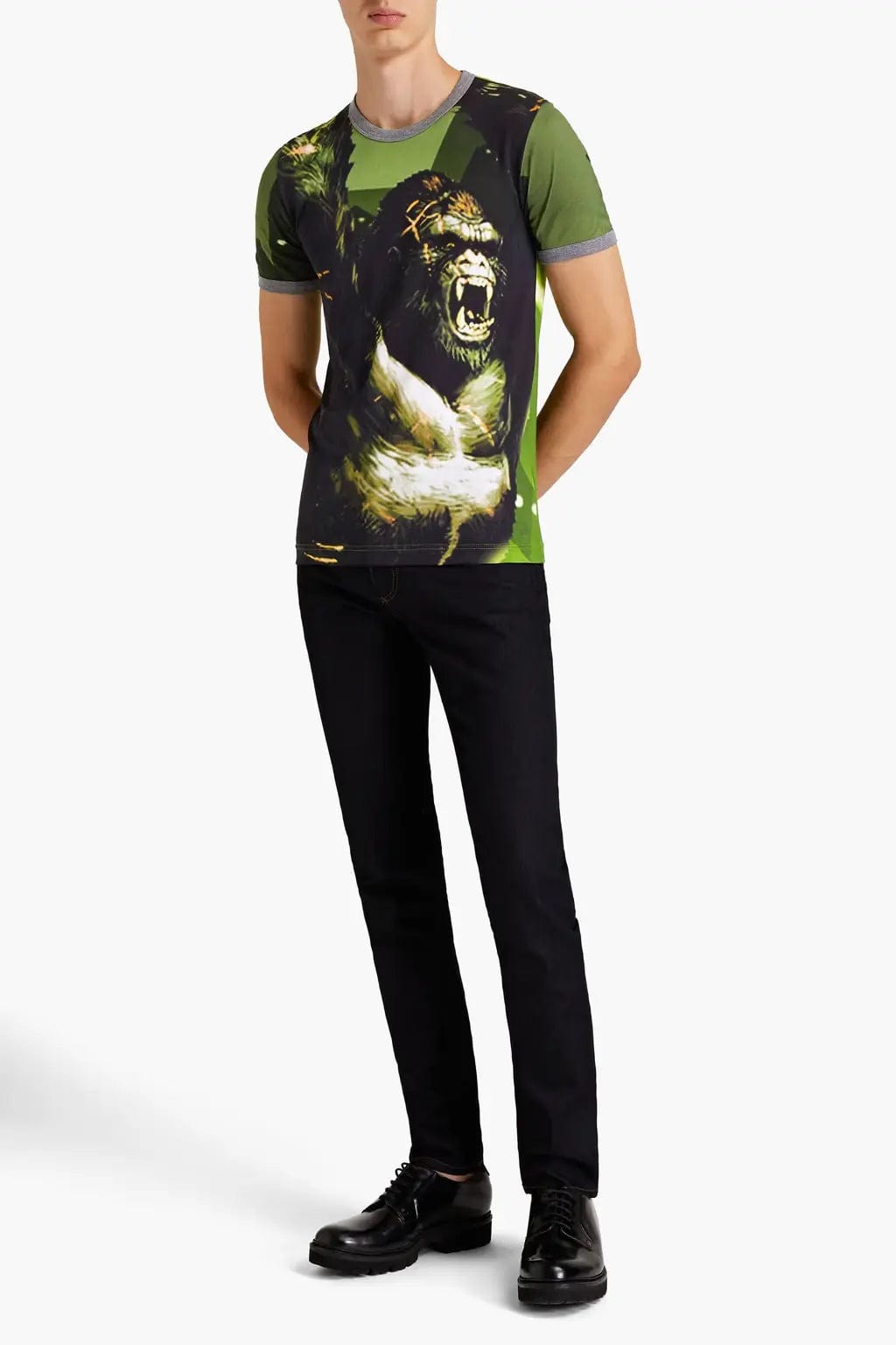 Dolce & Gabbana Slim-Fit Printed Jersey T-Shirt