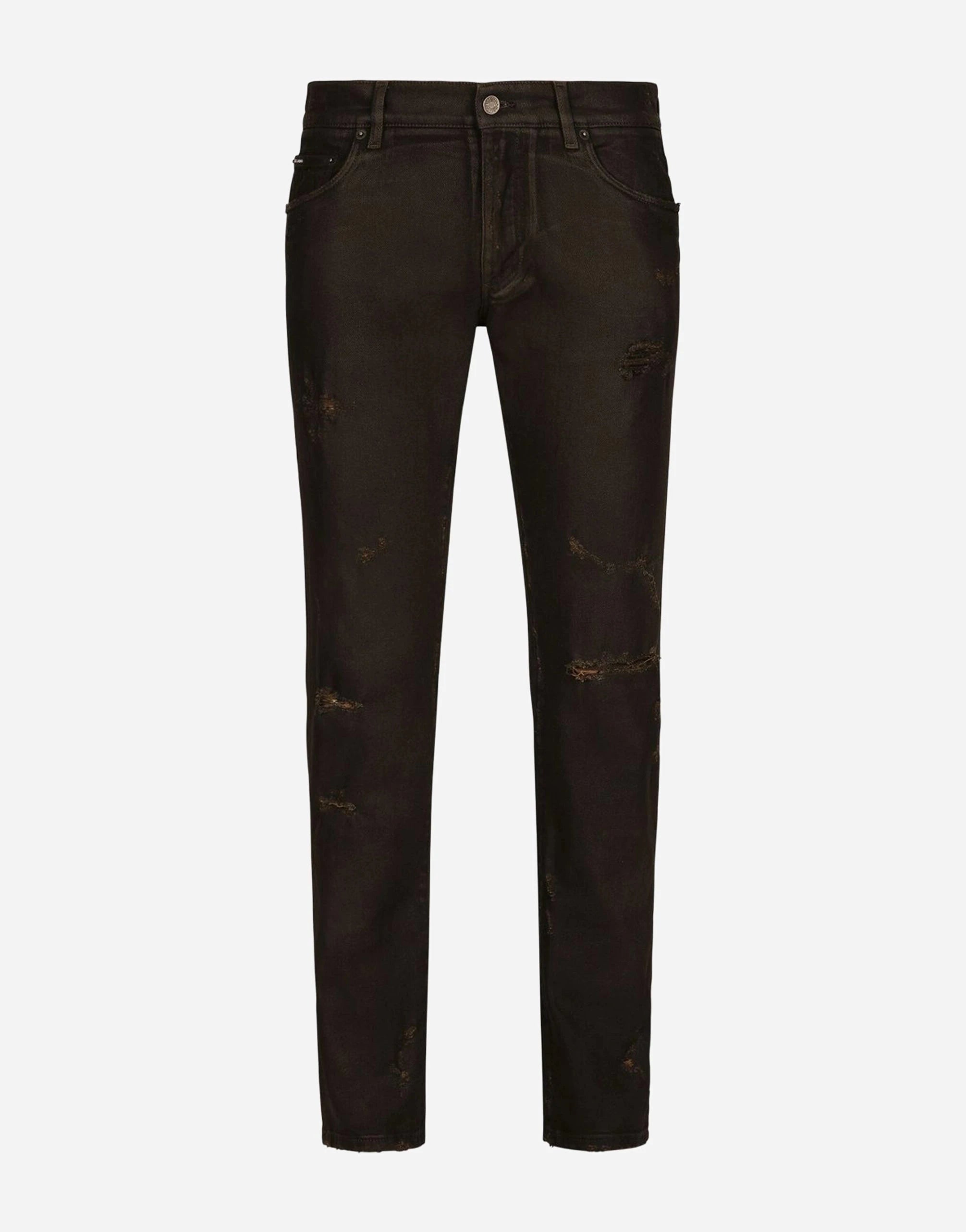 DOLCE&GABBANA フローラルプリント デニム ブラック　Skinny DOLCE&GABBANA フローラルプリント デニム ブラック Skinny Amazon