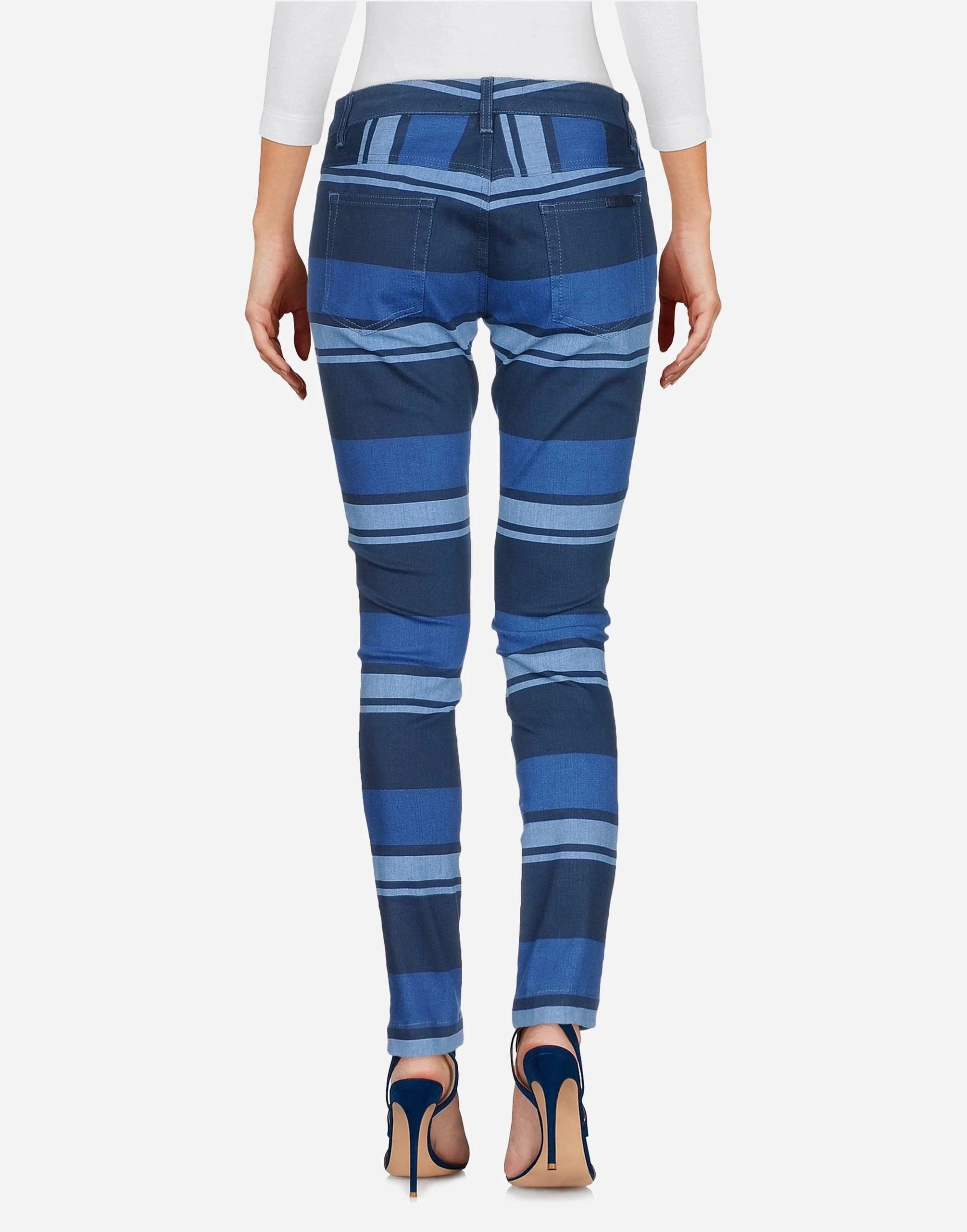 Dolce & Gabbana Slim Striped Jeans