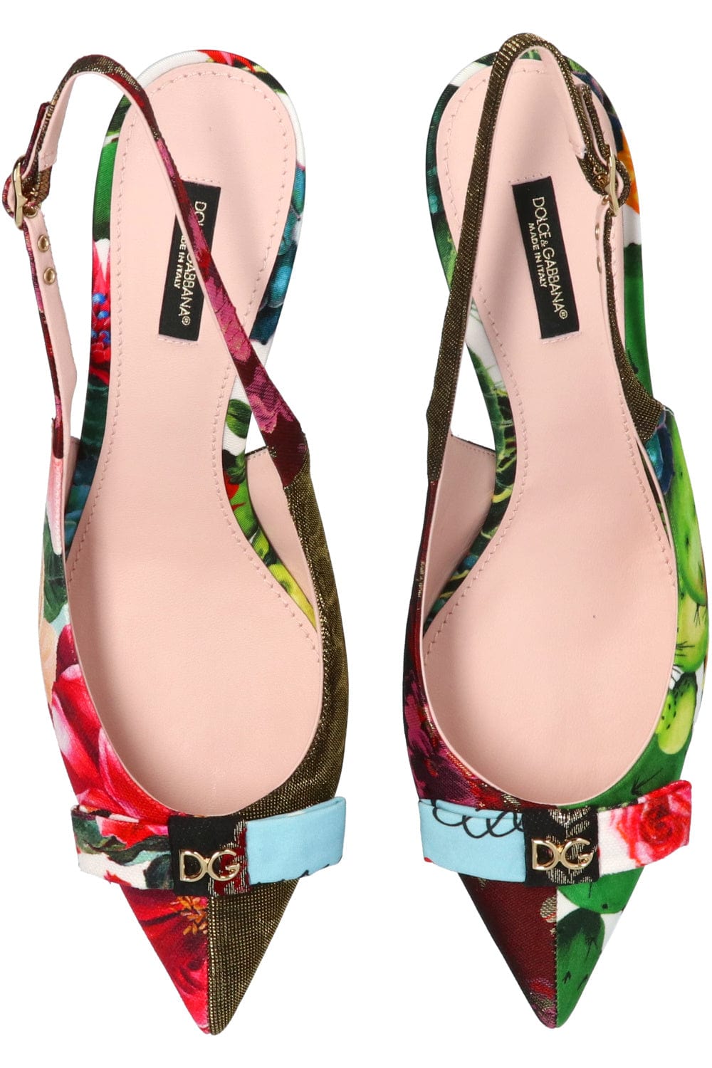 Dolce & Gabbana Slingback Floral Pumps | Sendegaro