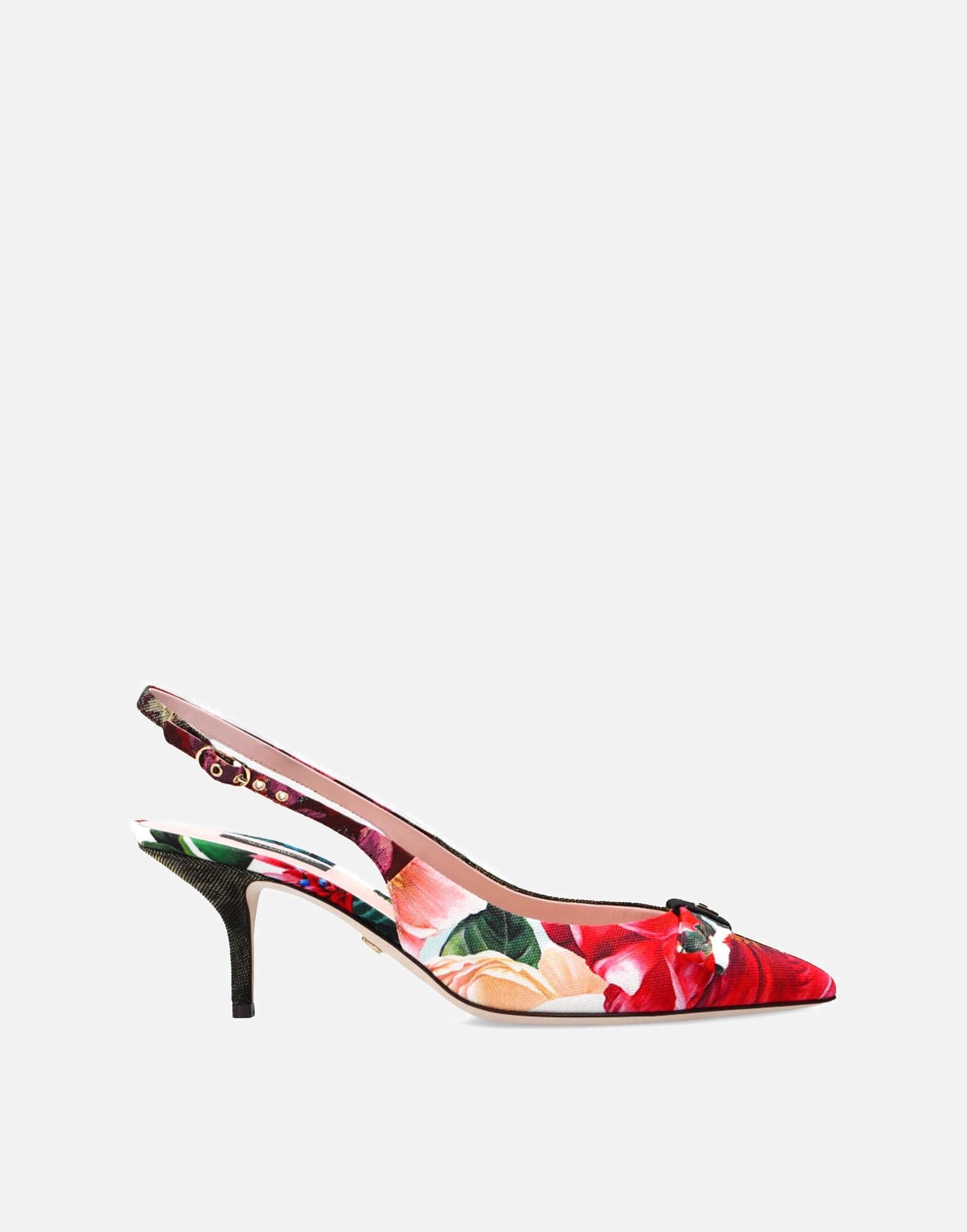 Dolce & Gabbana Slingback Floral Pumps | Sendegaro