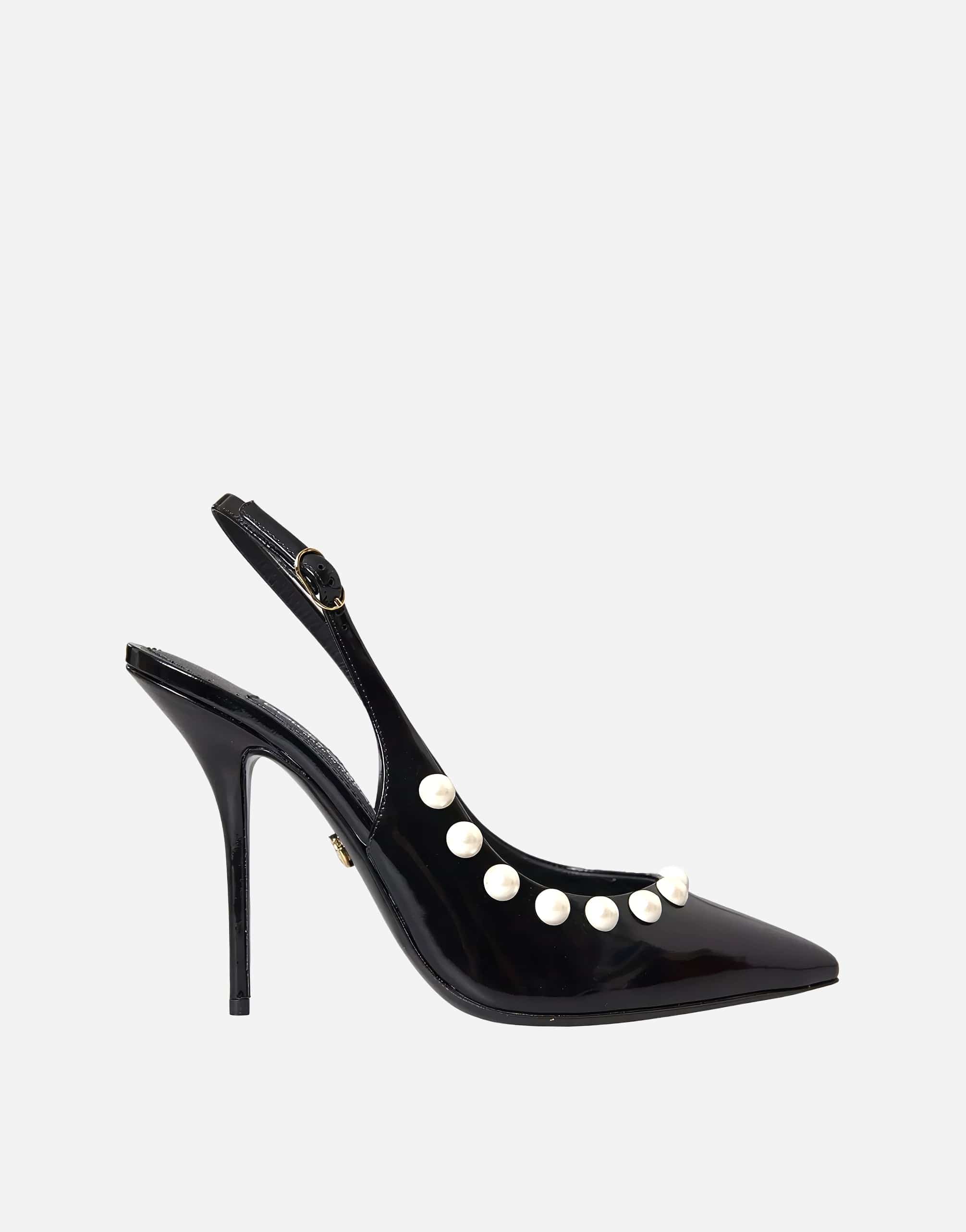 Dolce & Gabbana Slingbacks With Faux Pearls