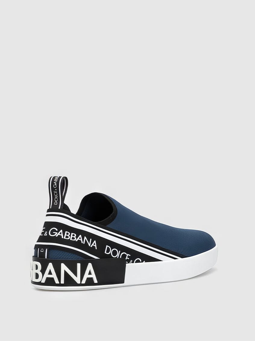 Dolce & Gabbana Slip on Logo Sneakers