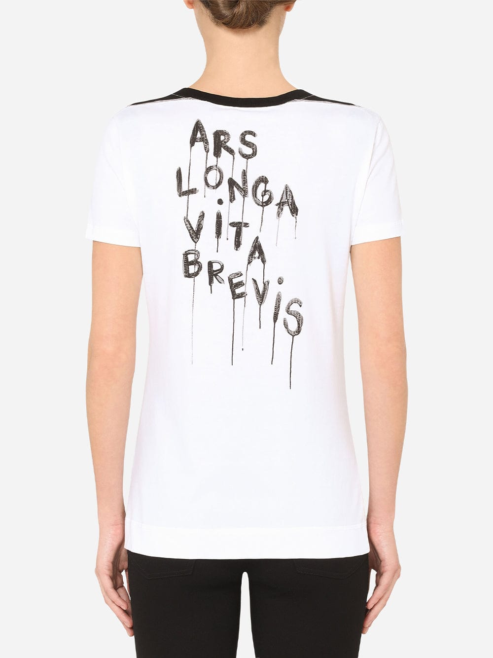 Dolce & Gabbana Slogan-Print T-Shirt