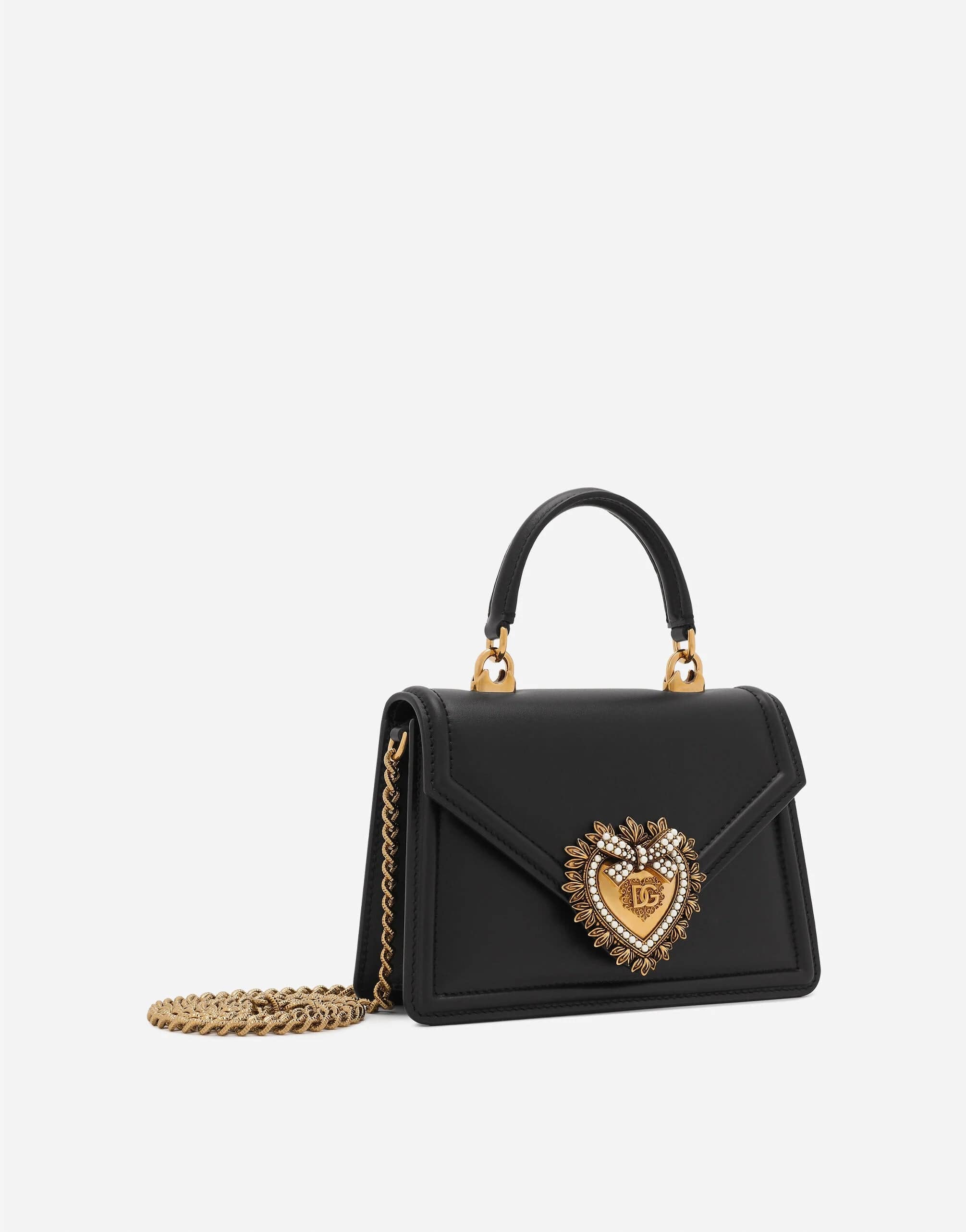 Dolce & Gabbana Small Calfskin Devotion Bag