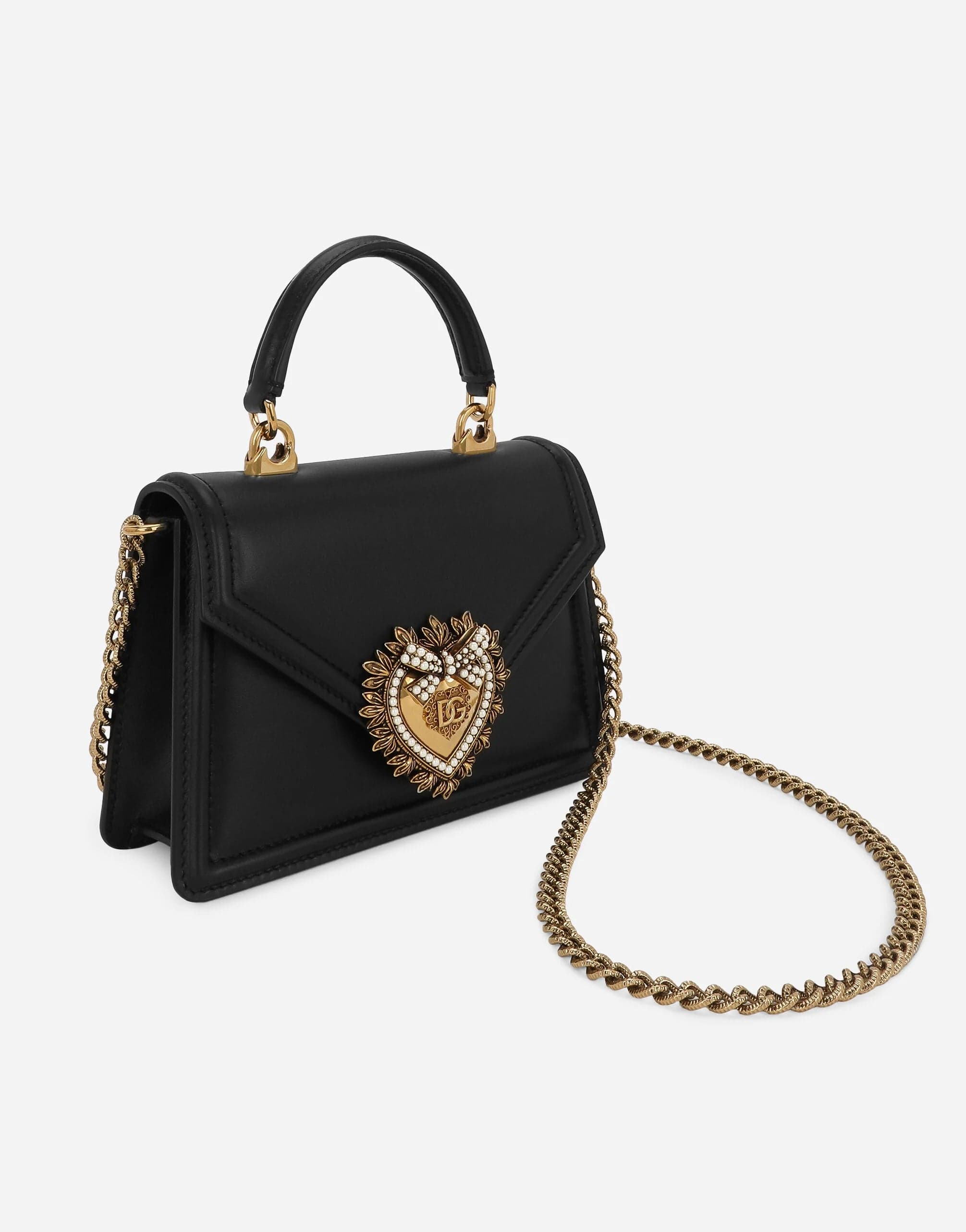 Dolce & Gabbana Small Calfskin Devotion Bag