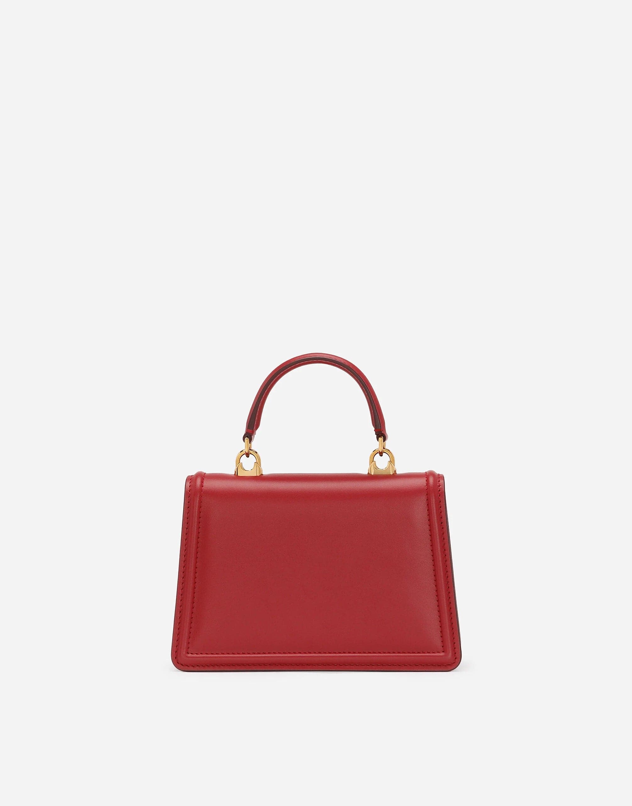 Dolce & Gabbana Small Devotion Leather Top-Handle Bag