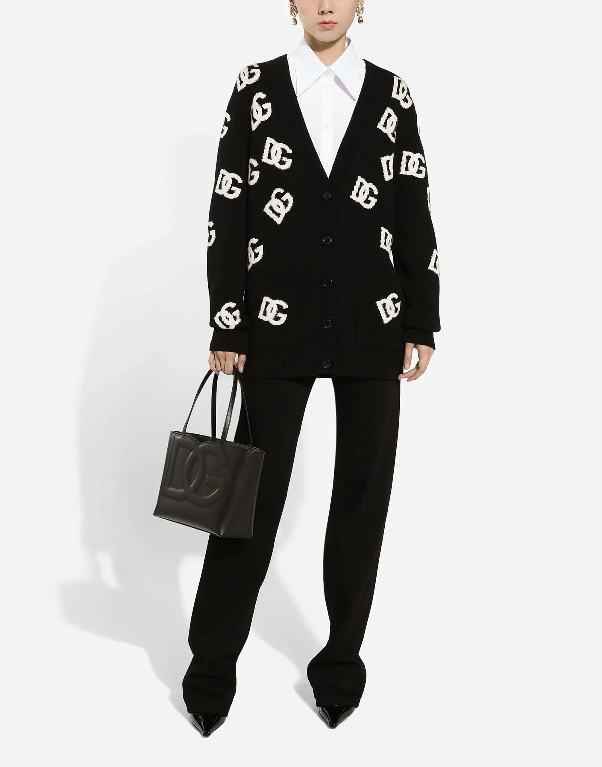 Dolce & Gabbana Small DG Logo Tote Bag