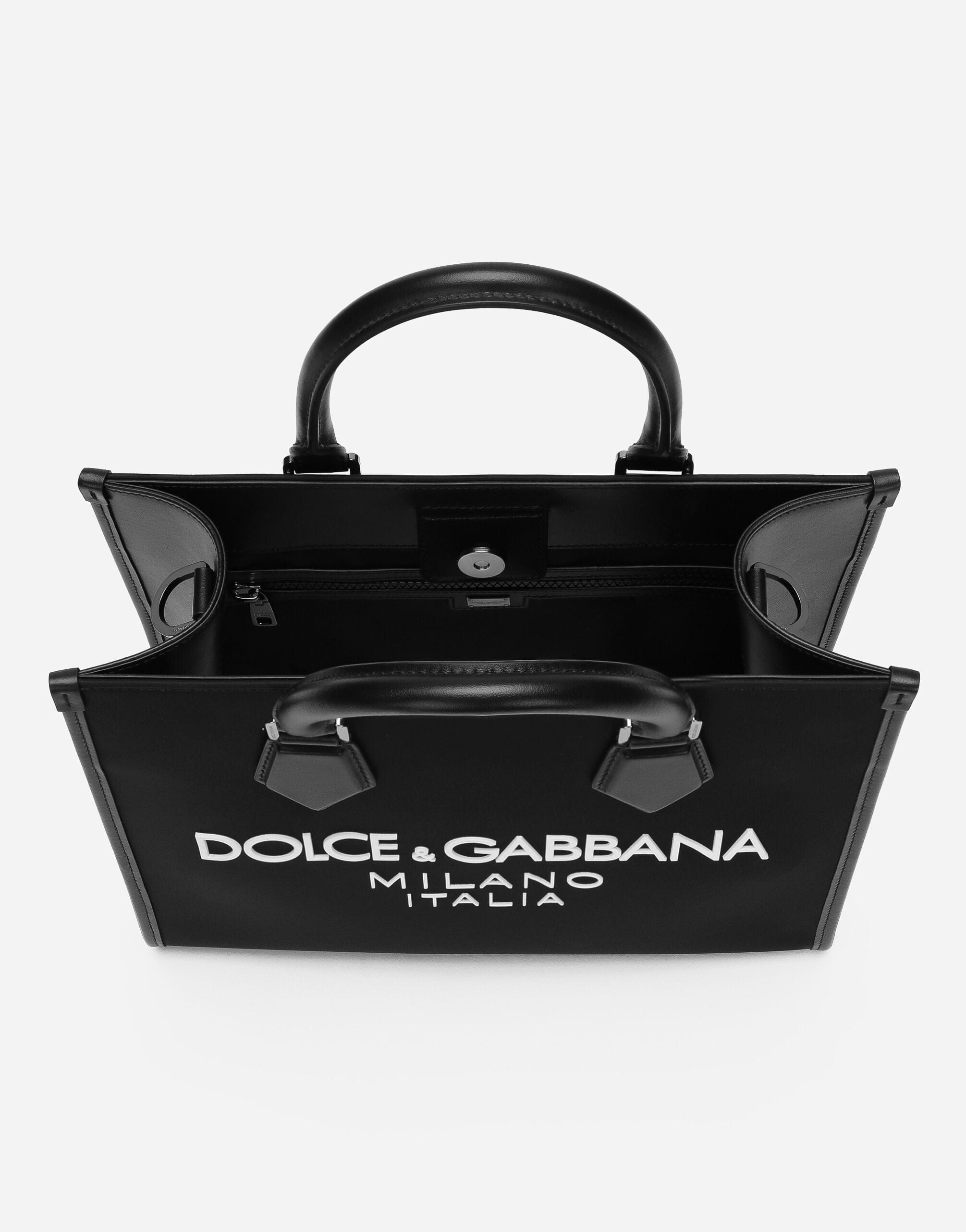 Dolce & Gabbana Small Nylon Logo Tote