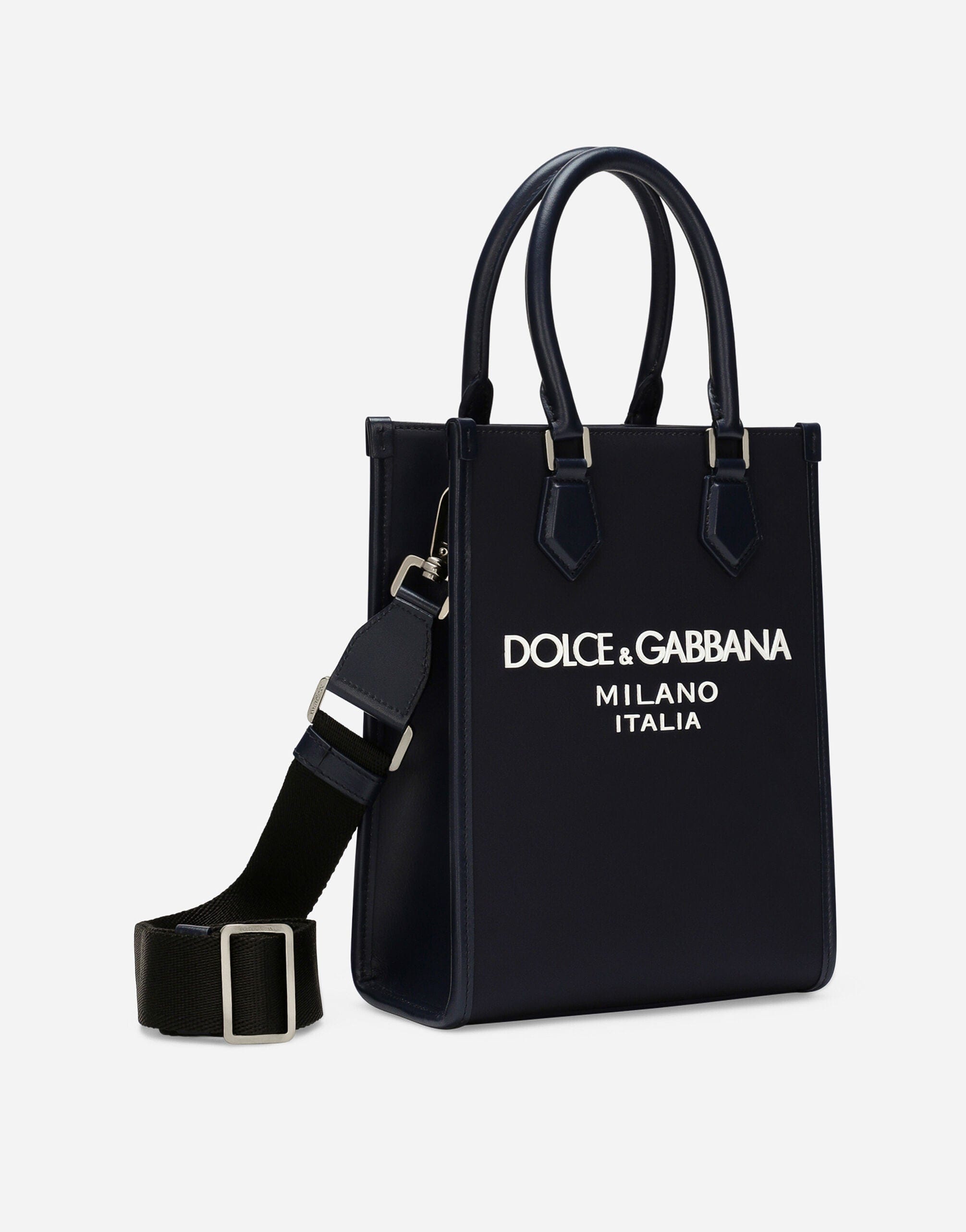 Dolce & Gabbana Small Raised Logo Tote Bag