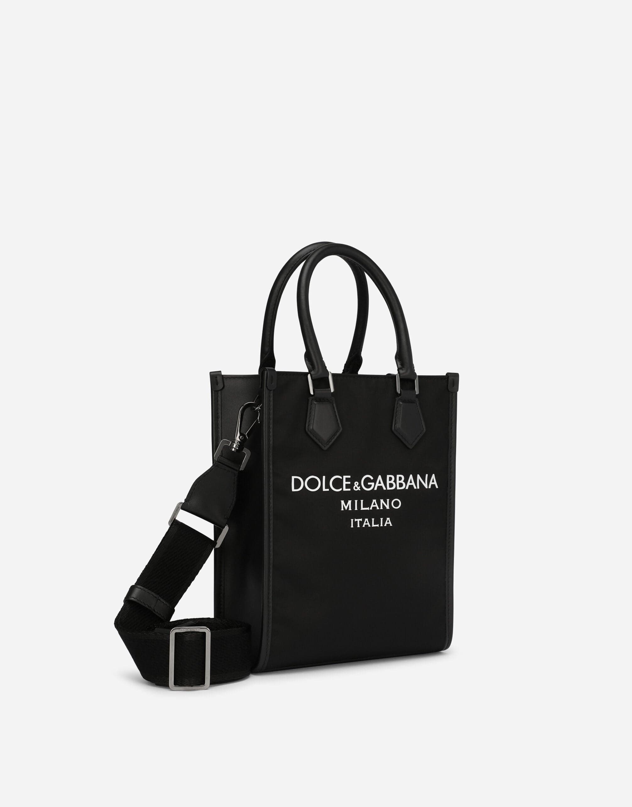 Dolce & Gabbana Small Raised Logo Tote Bag