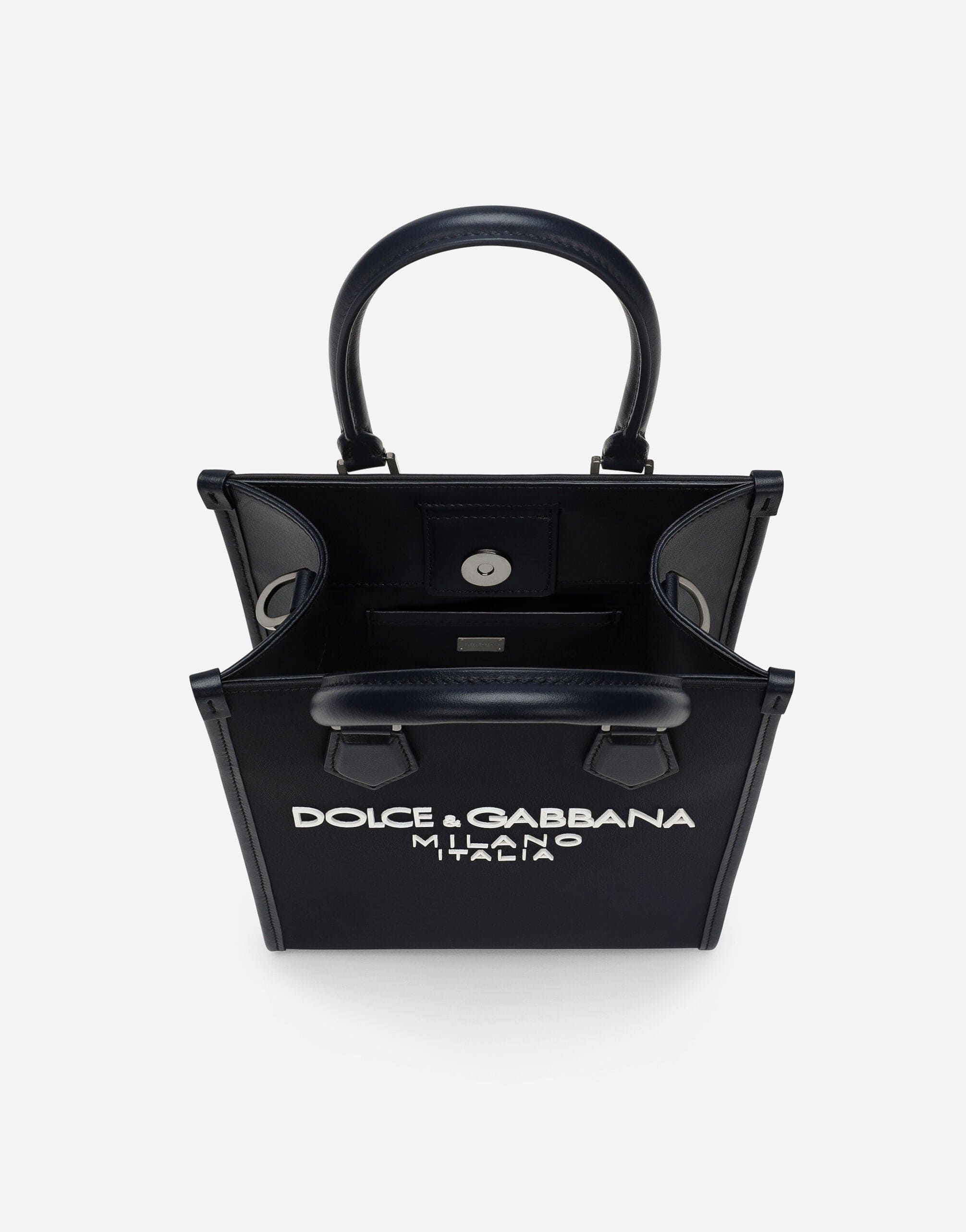 Dolce & Gabbana Small Raised Logo Tote Bag