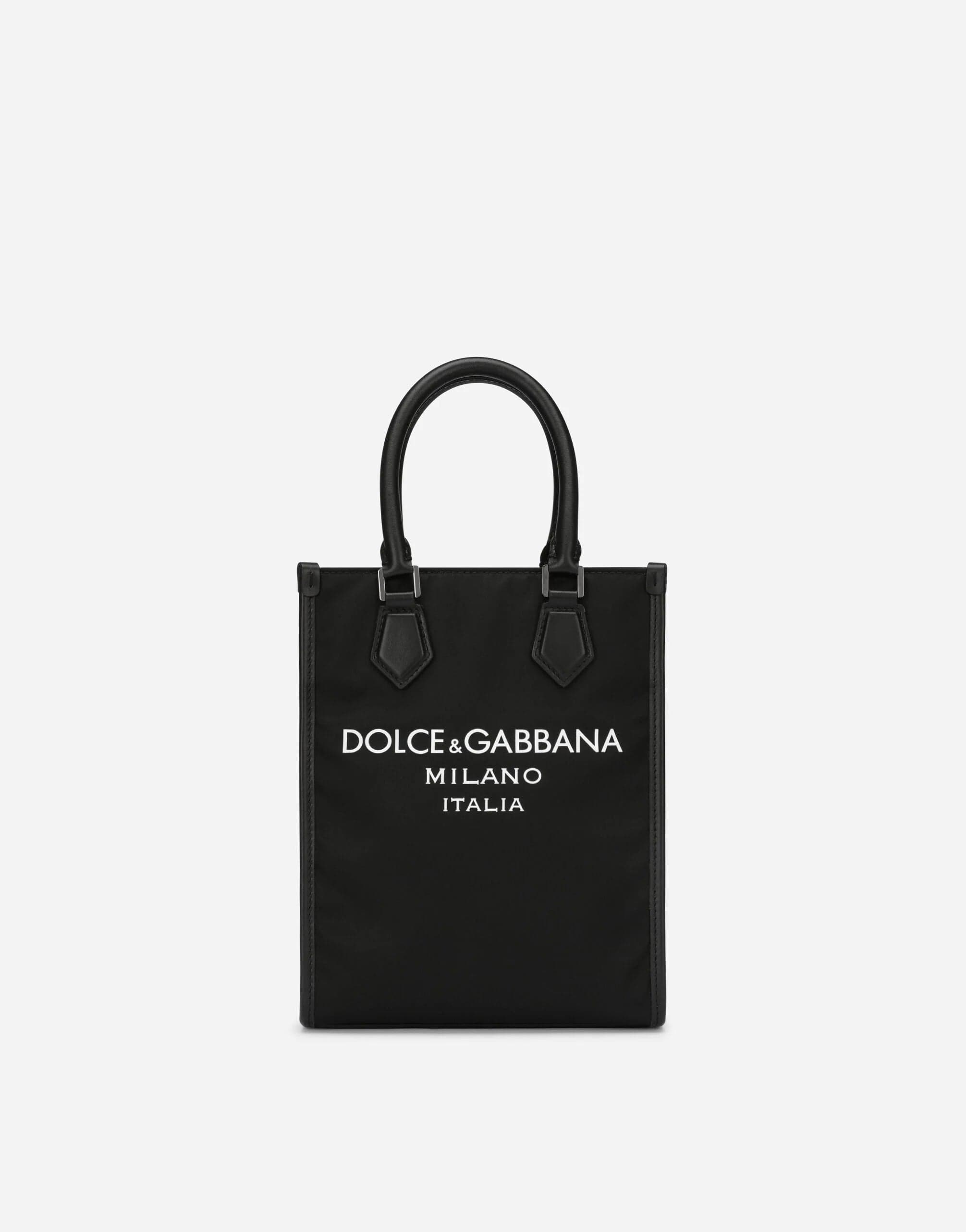 Dolce & Gabbana Small Raised Logo Tote Bag