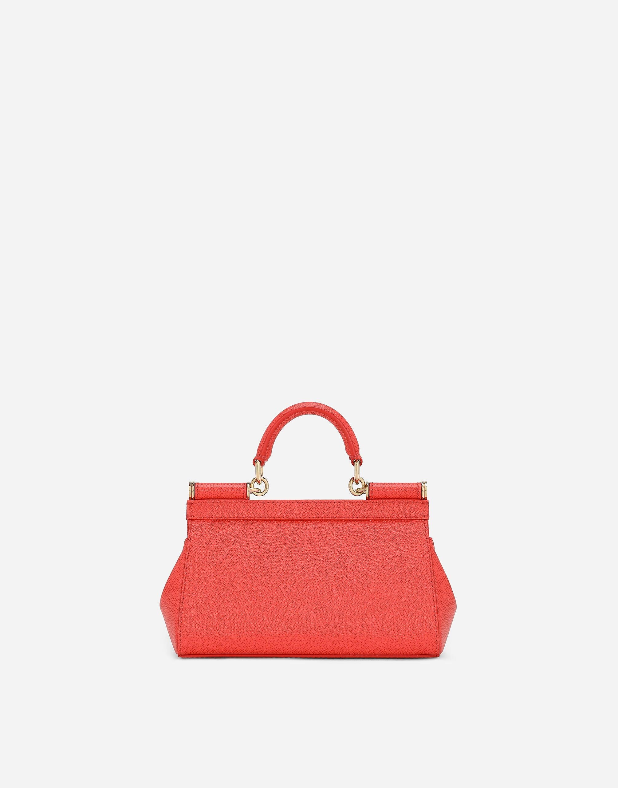 Dolce & Gabbana Small Sicily Handbag In Red