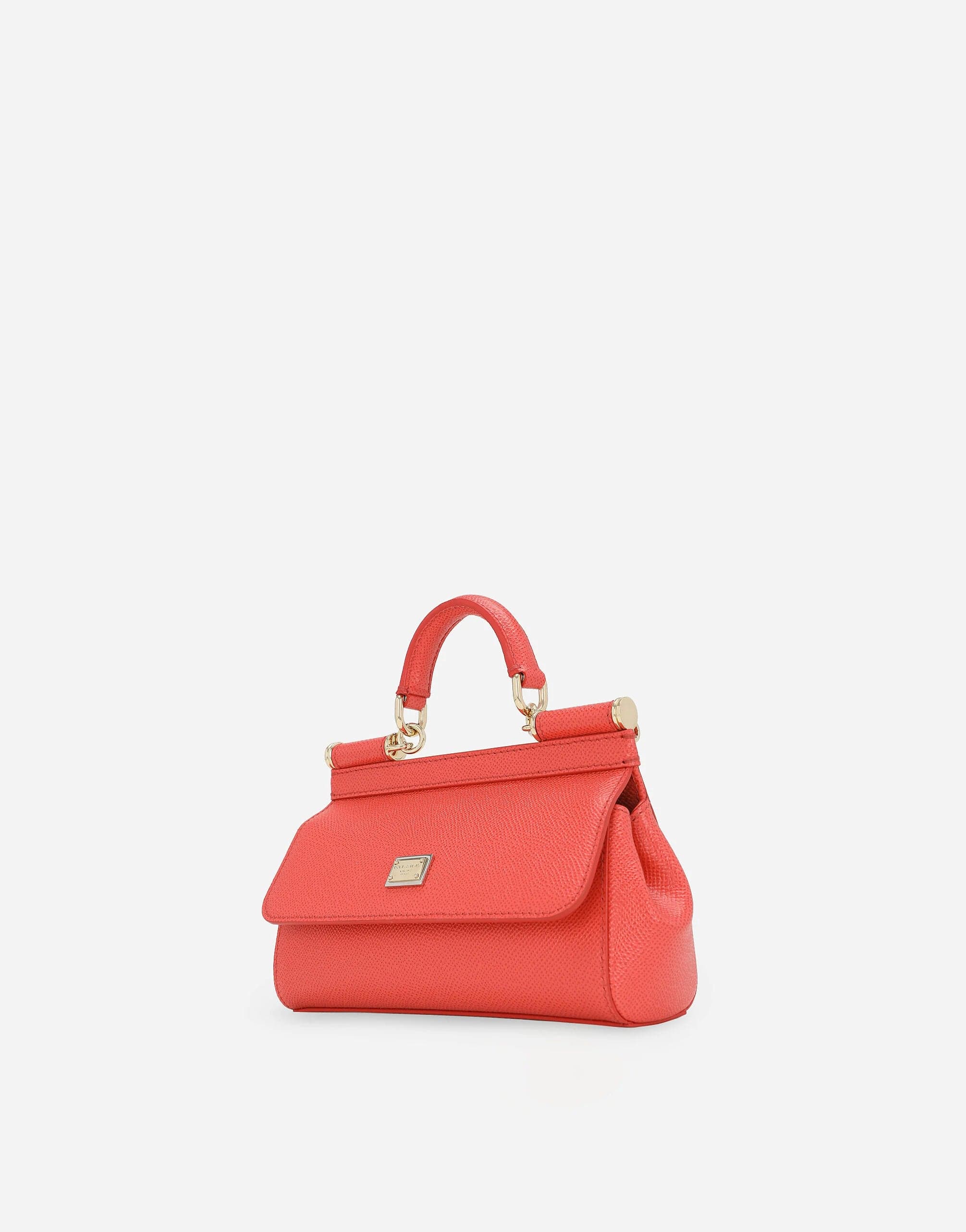 Dolce & Gabbana Small Sicily Handbag In Red