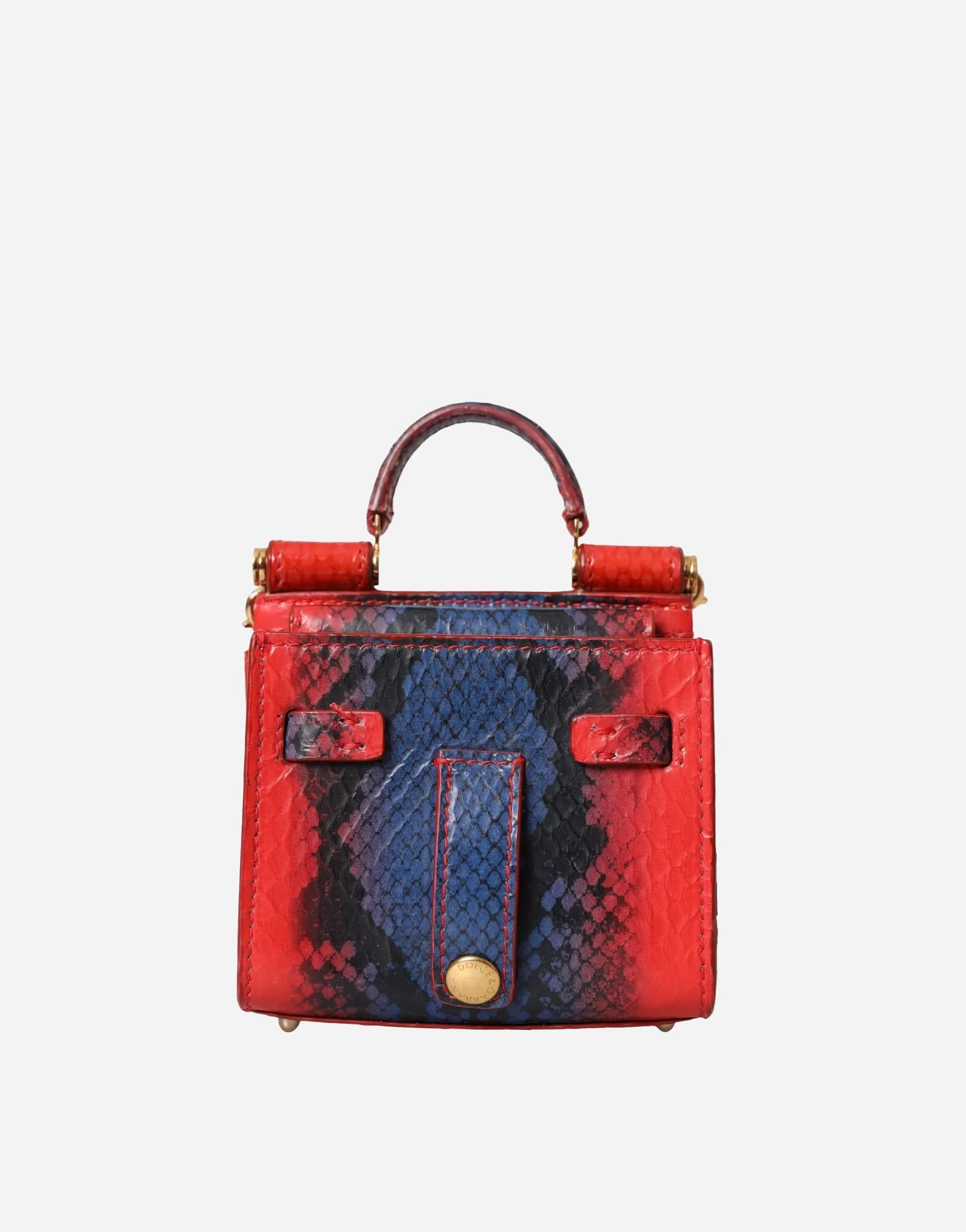 Dolce & Gabbana Snakeskin Sicily Microbag