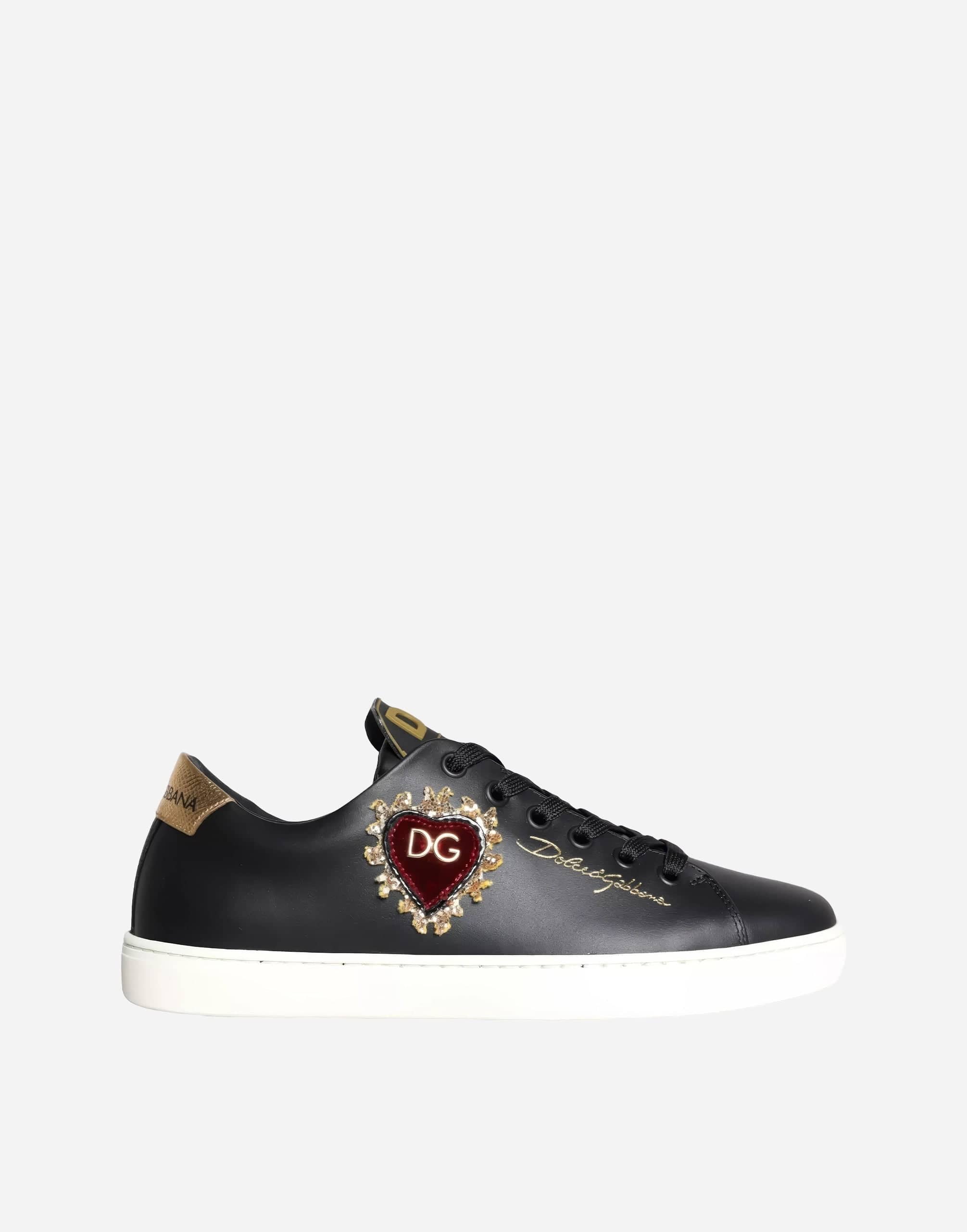 Dolce & Gabbana Sneakers With Sacred Heart Patch