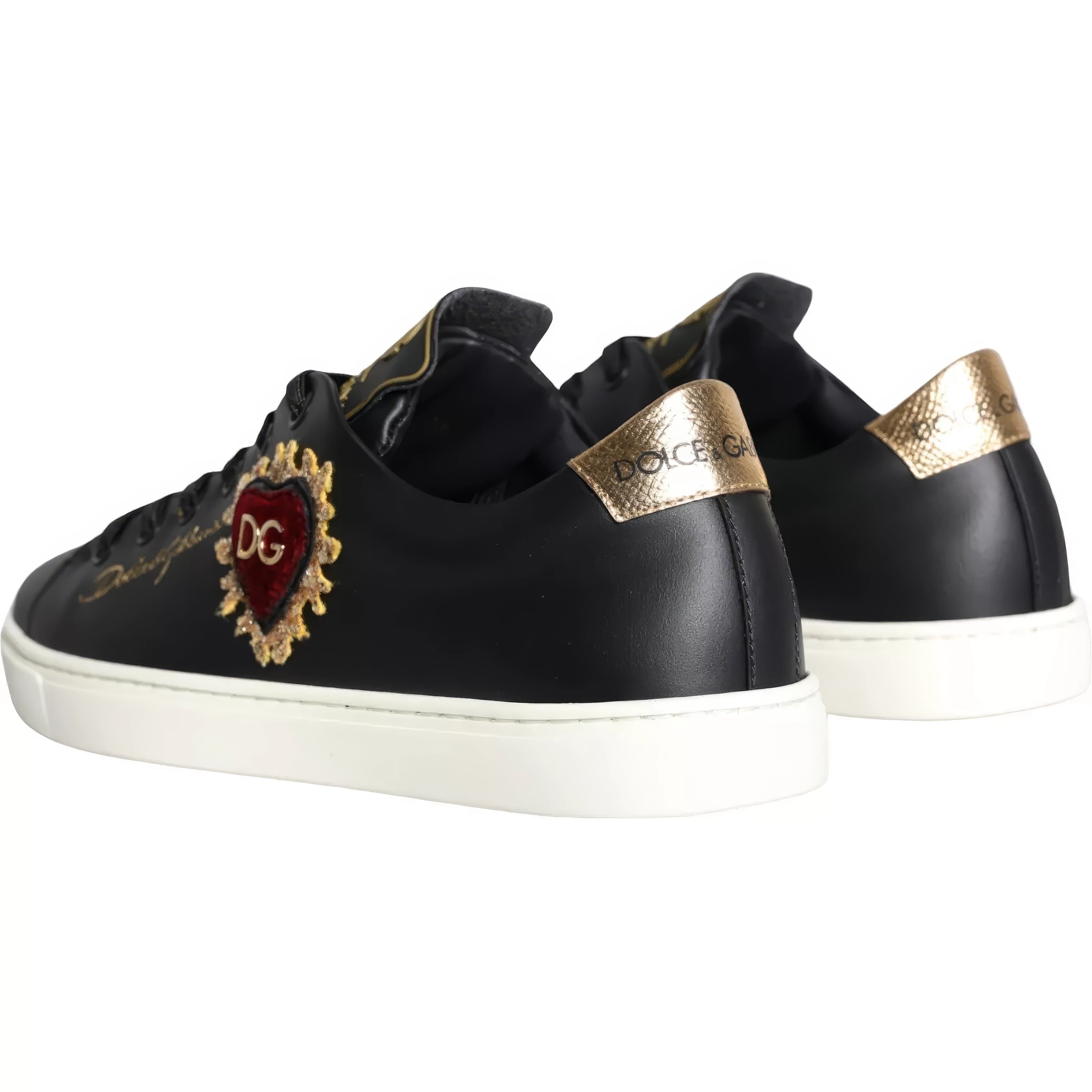 Dolce & Gabbana Sneakers With Sacred Heart Patch