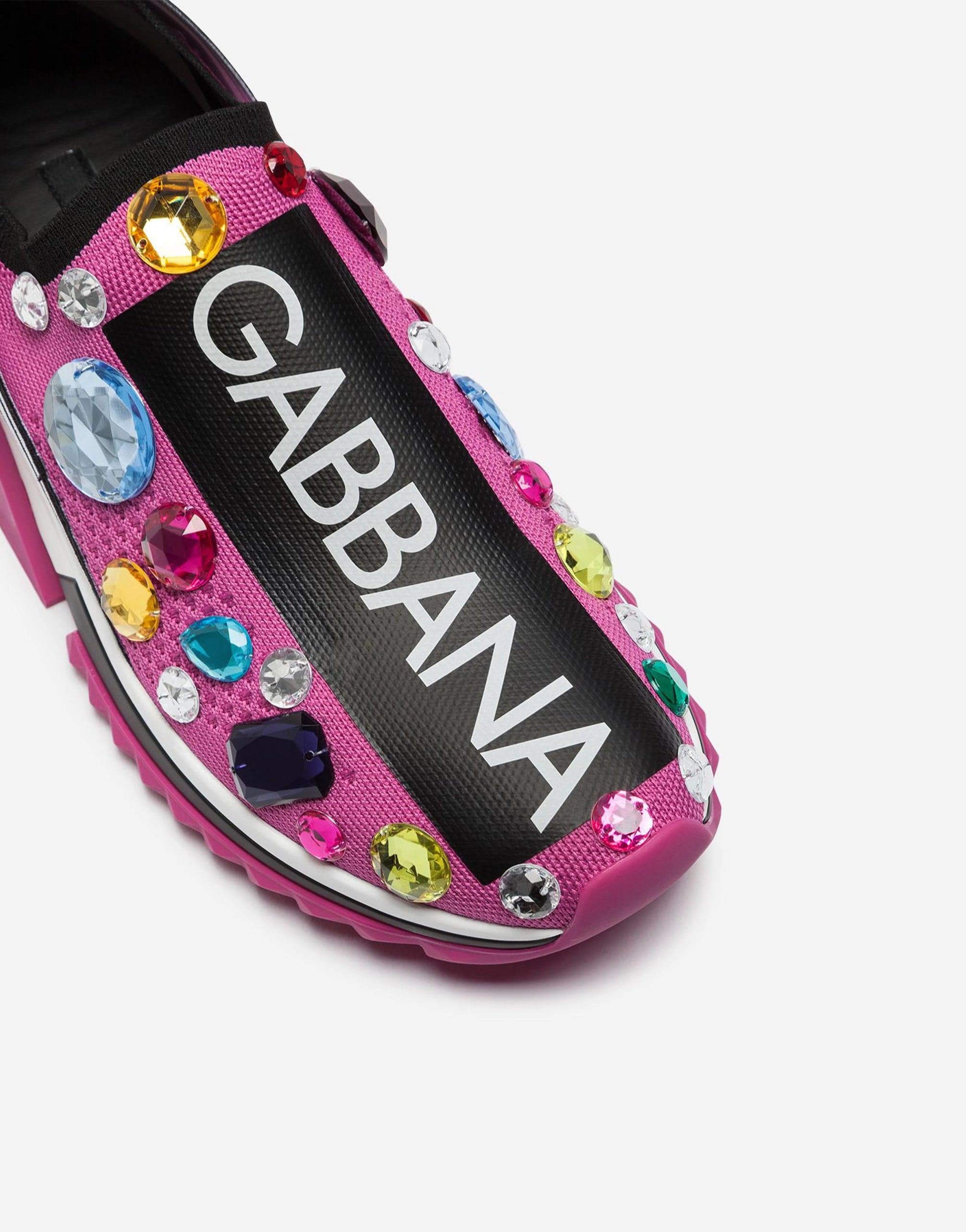 Dolce & Gabbana Sorrento Embellished Sneakers