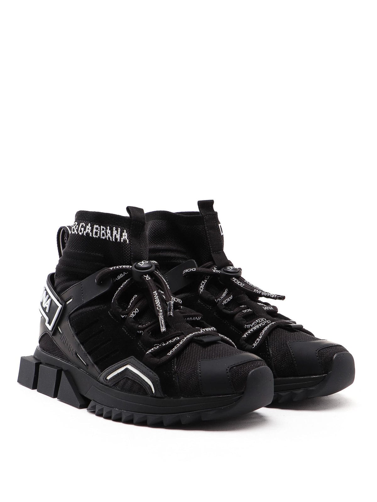 Dolce & Gabbana Sorrento High-Top Trekking Sneakers