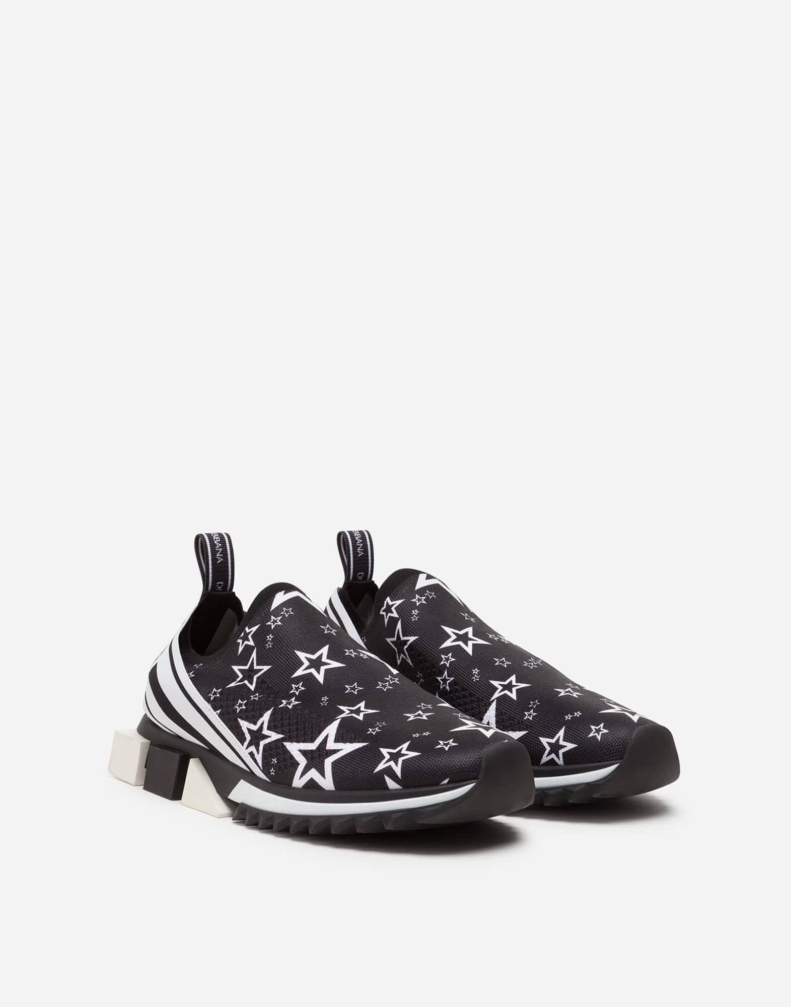 Dolce & Gabbana Sorrento Stars Knit Sneakers