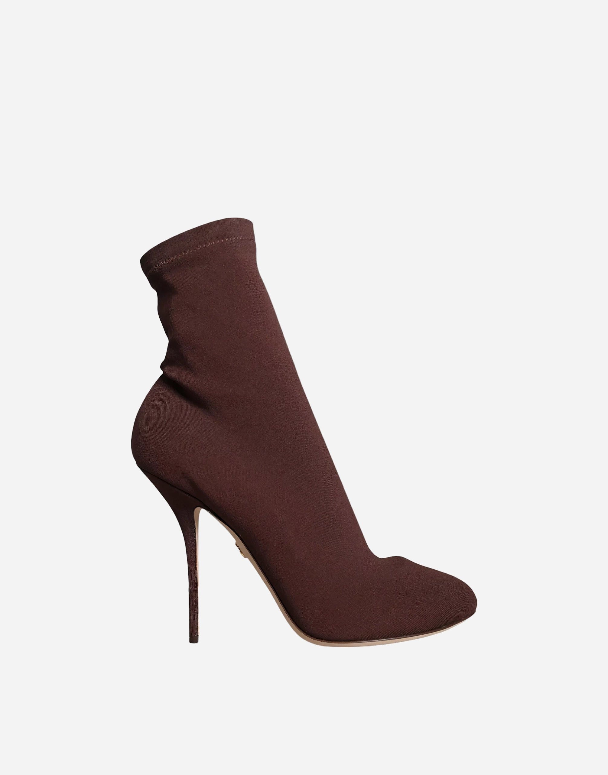 Dolce & Gabbana Stiletto Jersey Booties