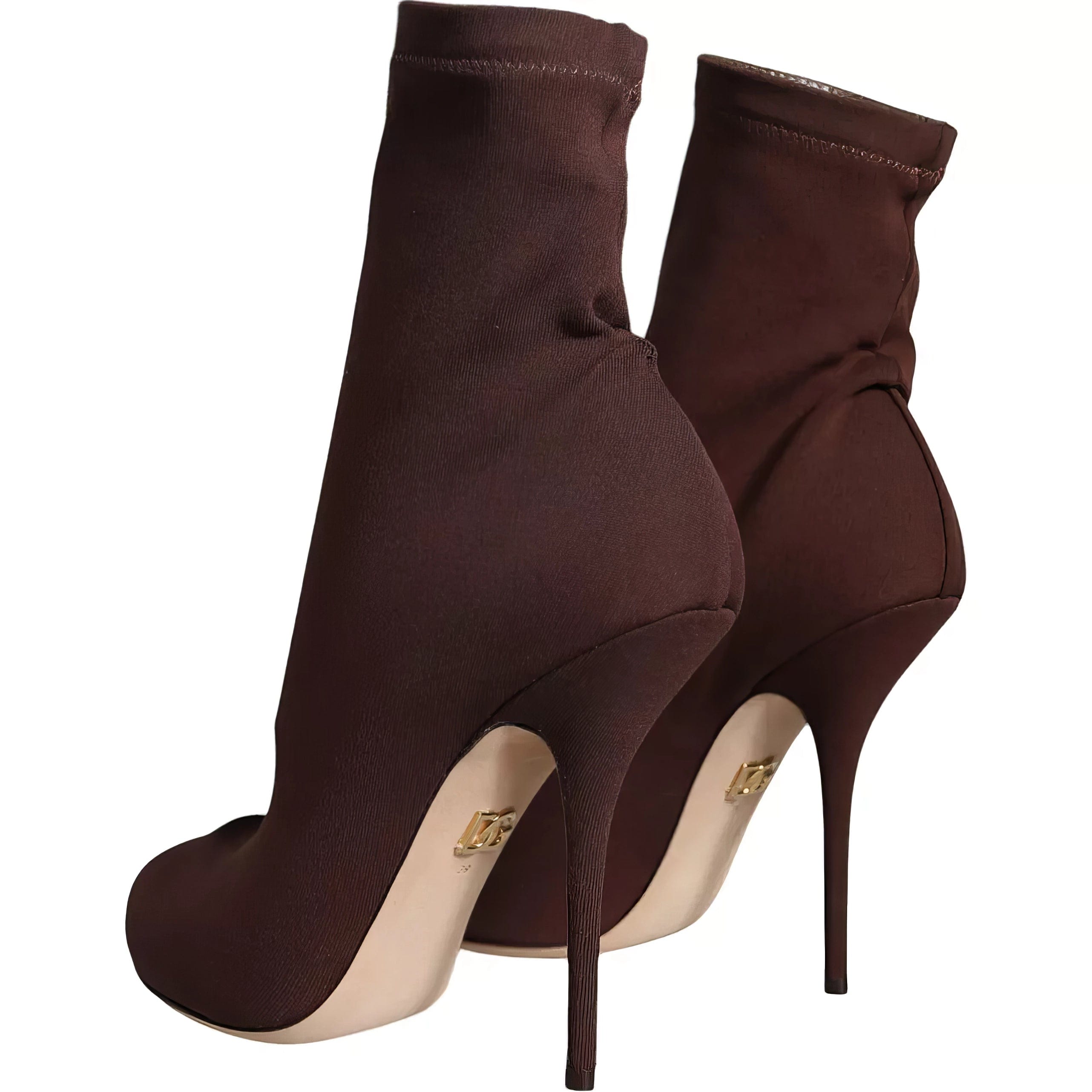 Dolce & Gabbana Stiletto Jersey Booties